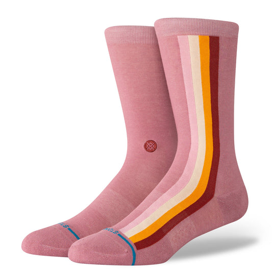 Stance Camino Crew Sock Dusty Rose 