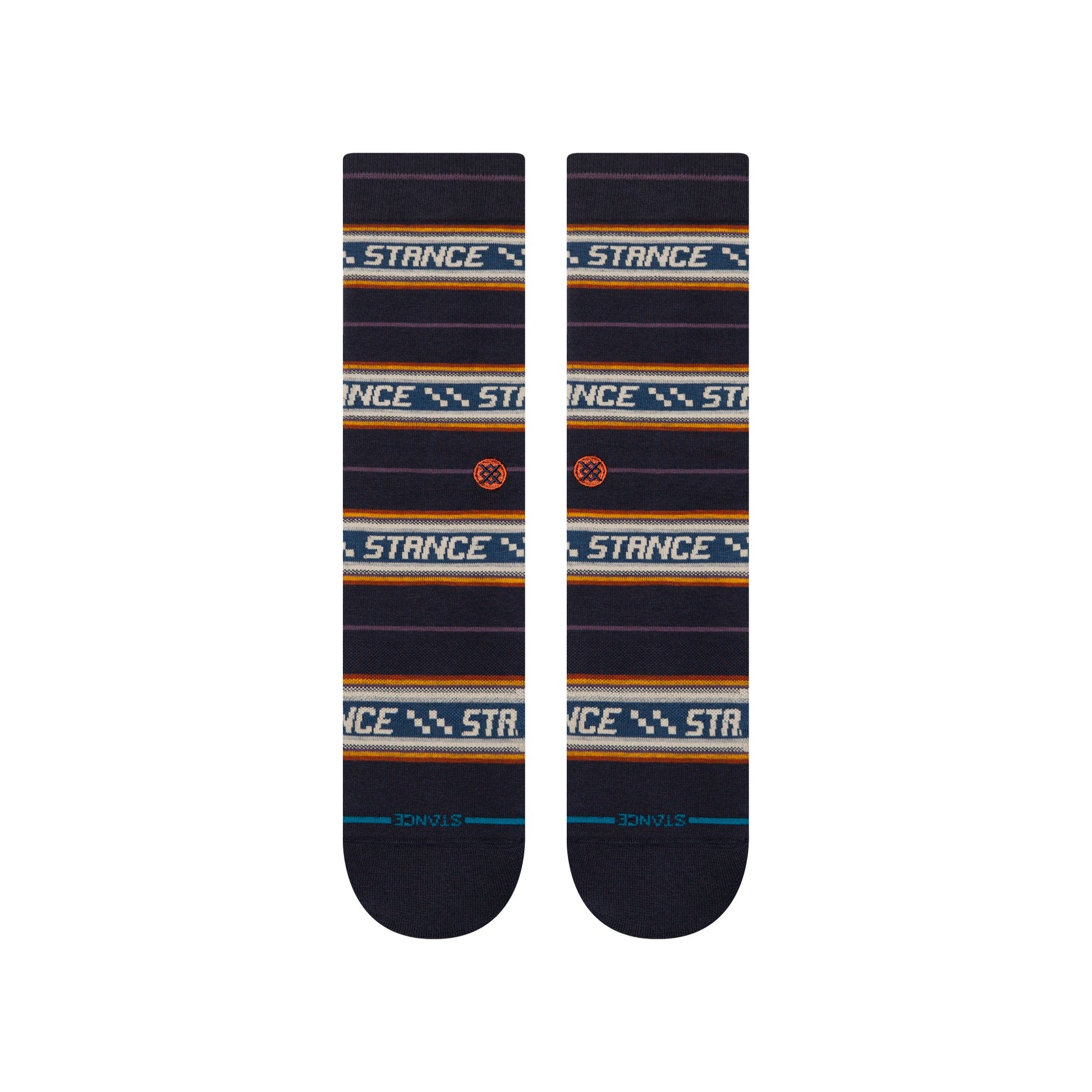 Stance Flowrider Crew Sock Navy 