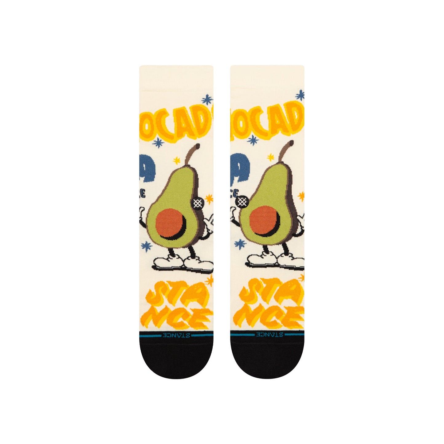 Stance Food Stand Crew Sock Canvas 