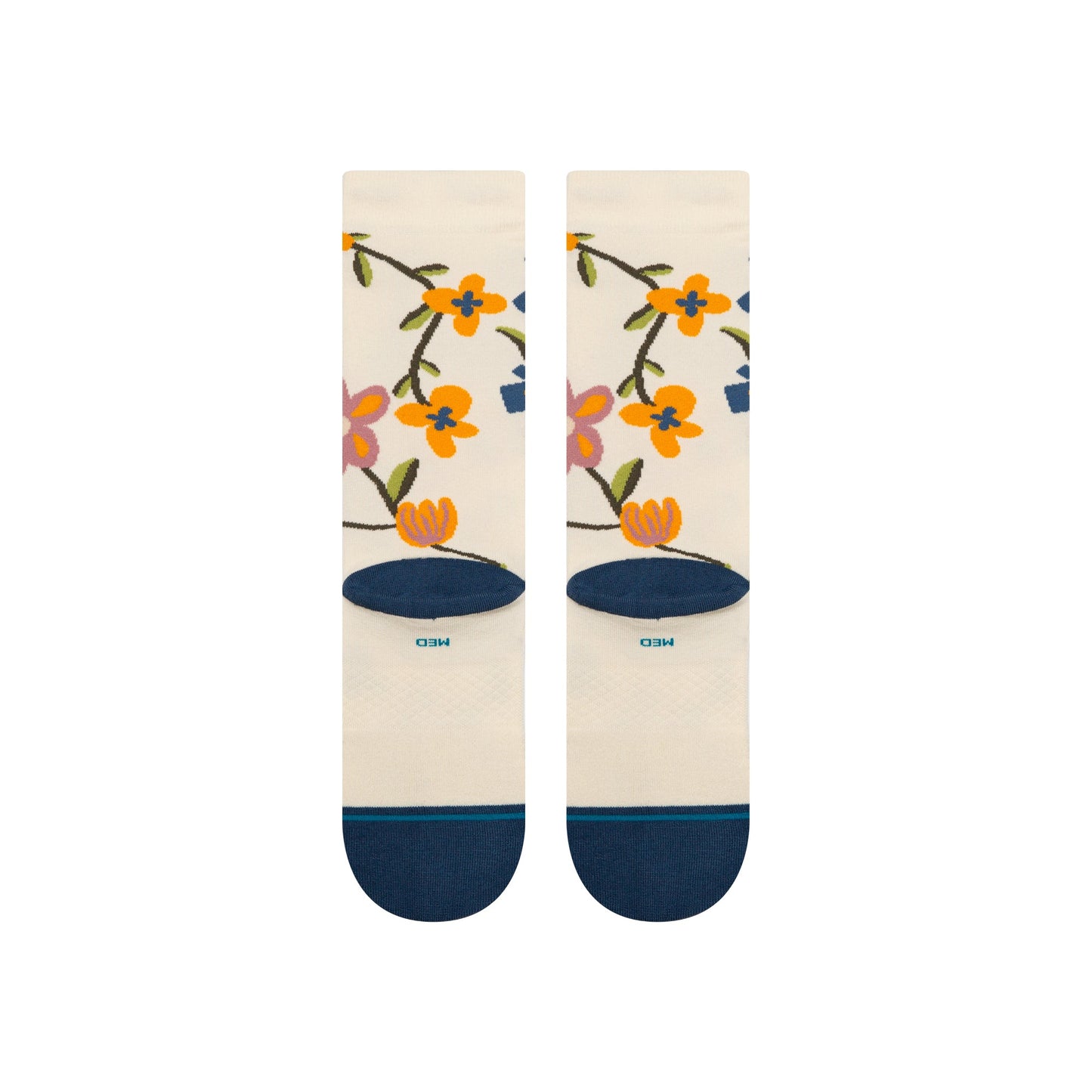 Stance Harvest Crew Sock Canvas 