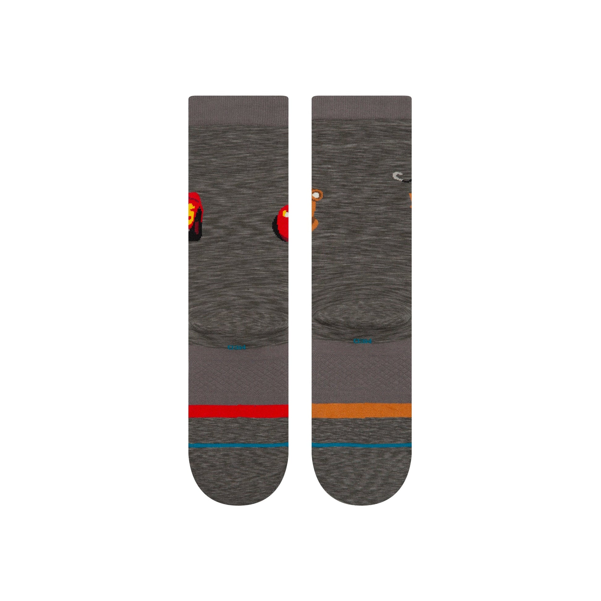 Stance Kachow Crew Sock Dark Grey 