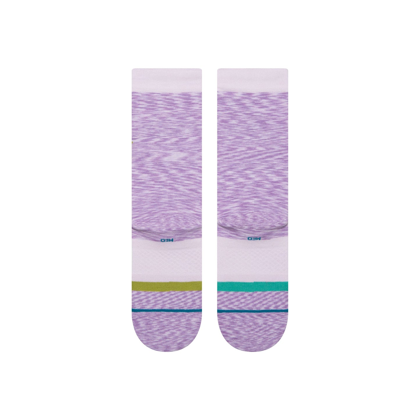 Stance Scare Floor Crew Sock Lavender 