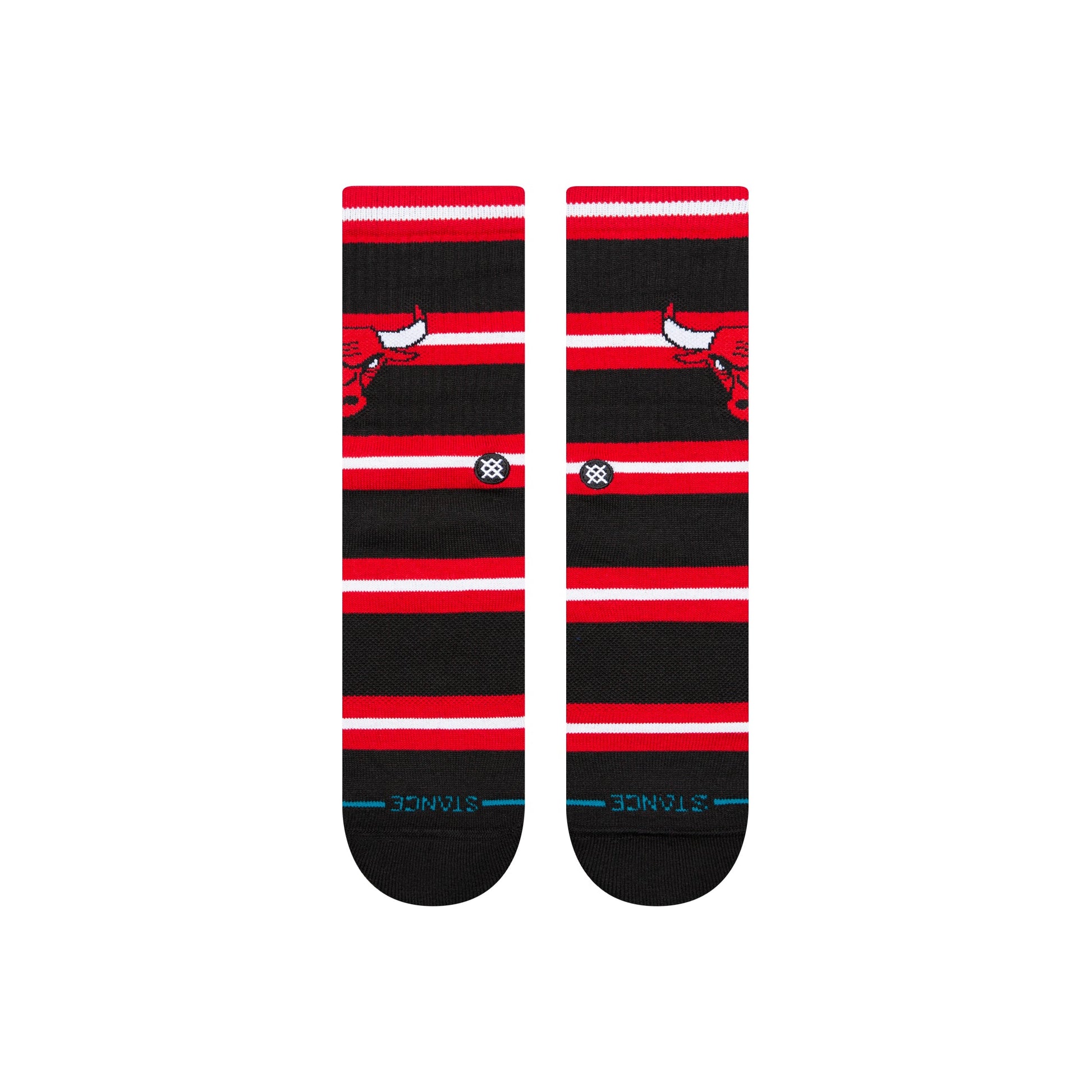 Stance Prep Chicago Bulls Crew Sock Black