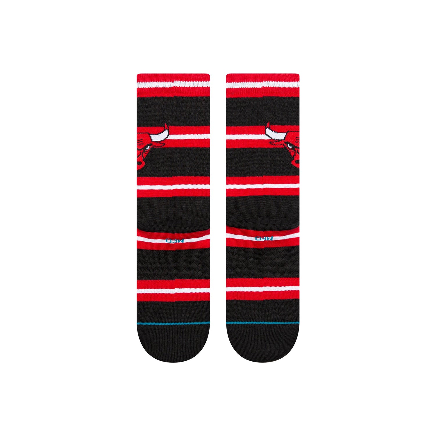 Stance Prep Chicago Bulls Crew Sock Black