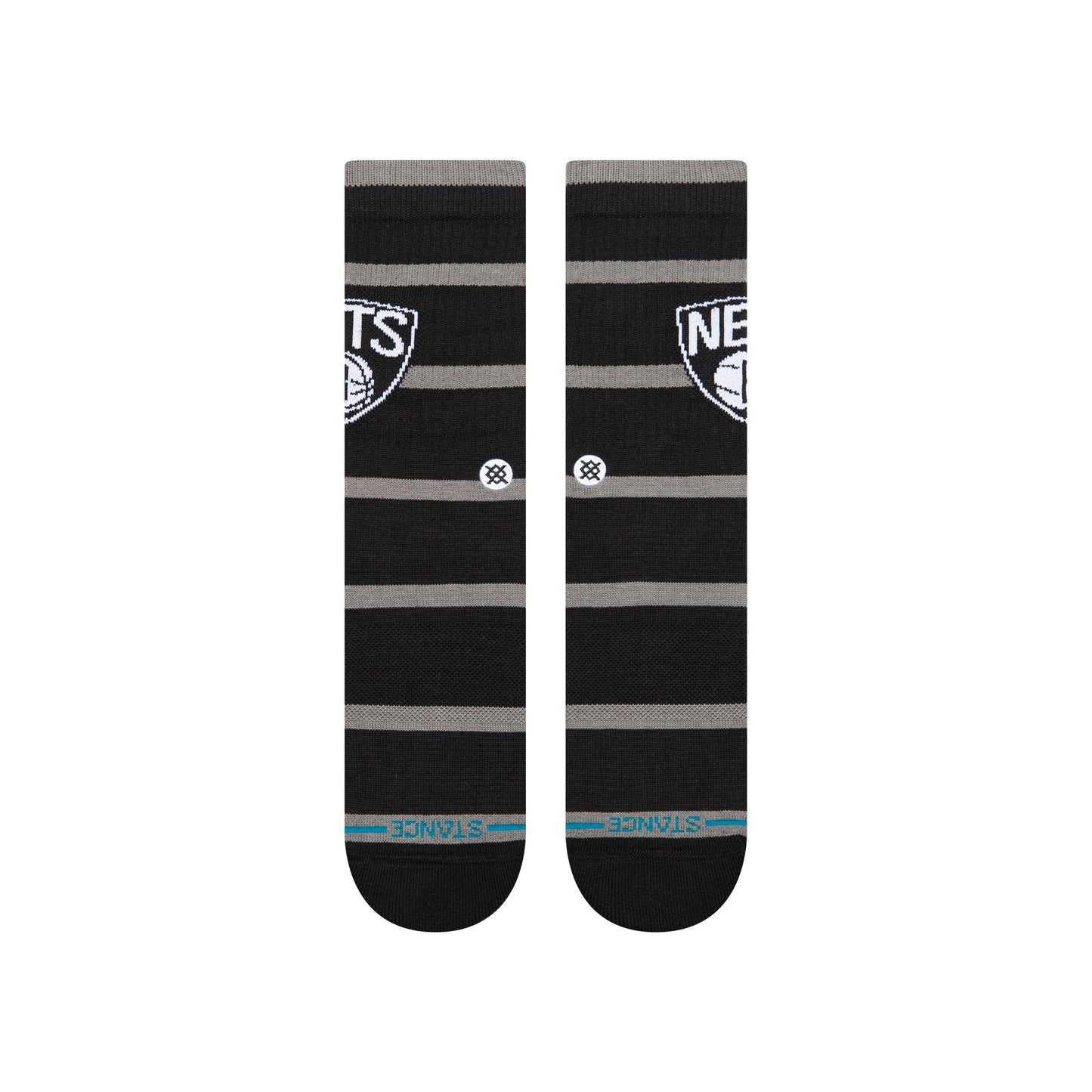 Stance Prep Brooklyn Nets Crew Sock Black