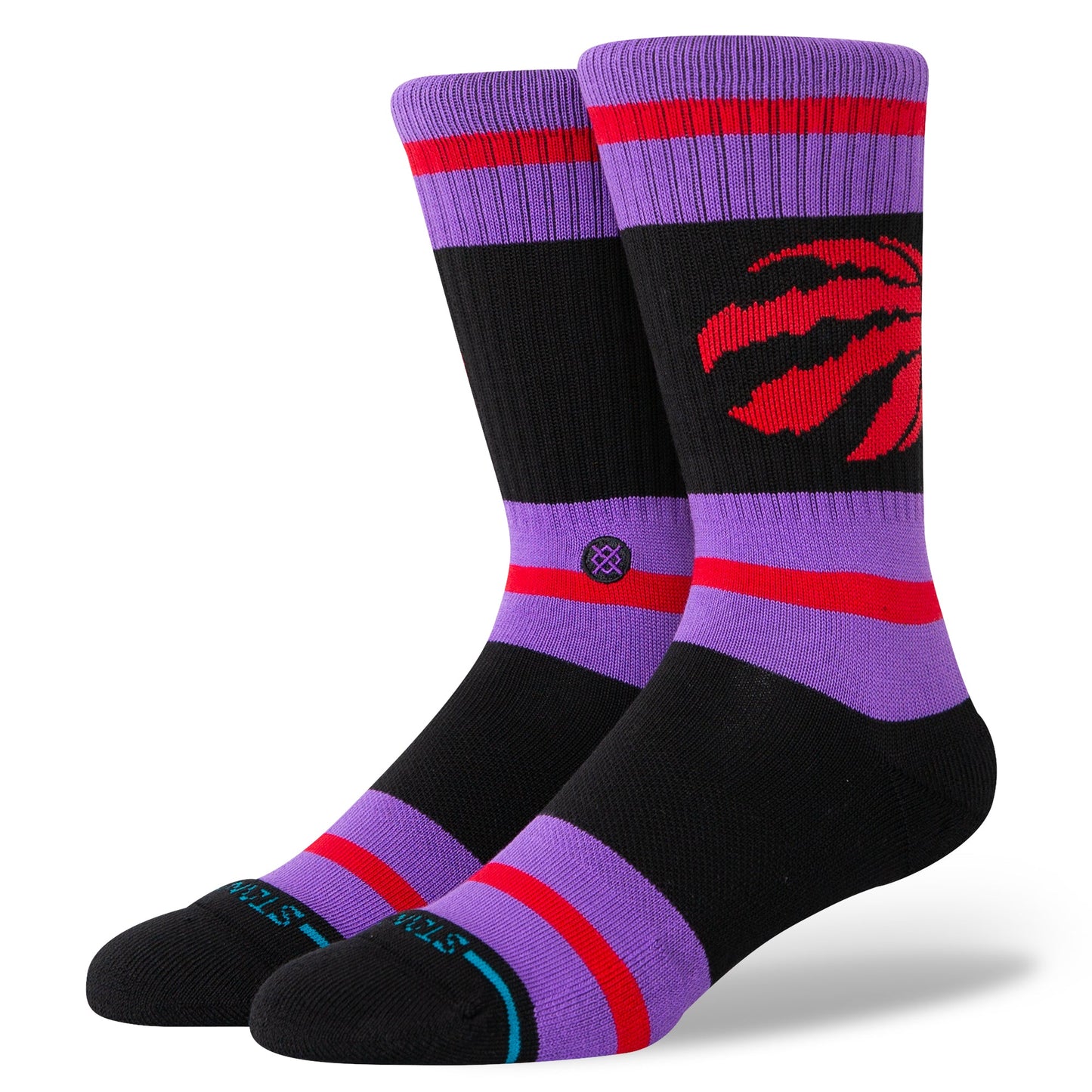 Stance Prep Toronto Raports Crew Sock Purple