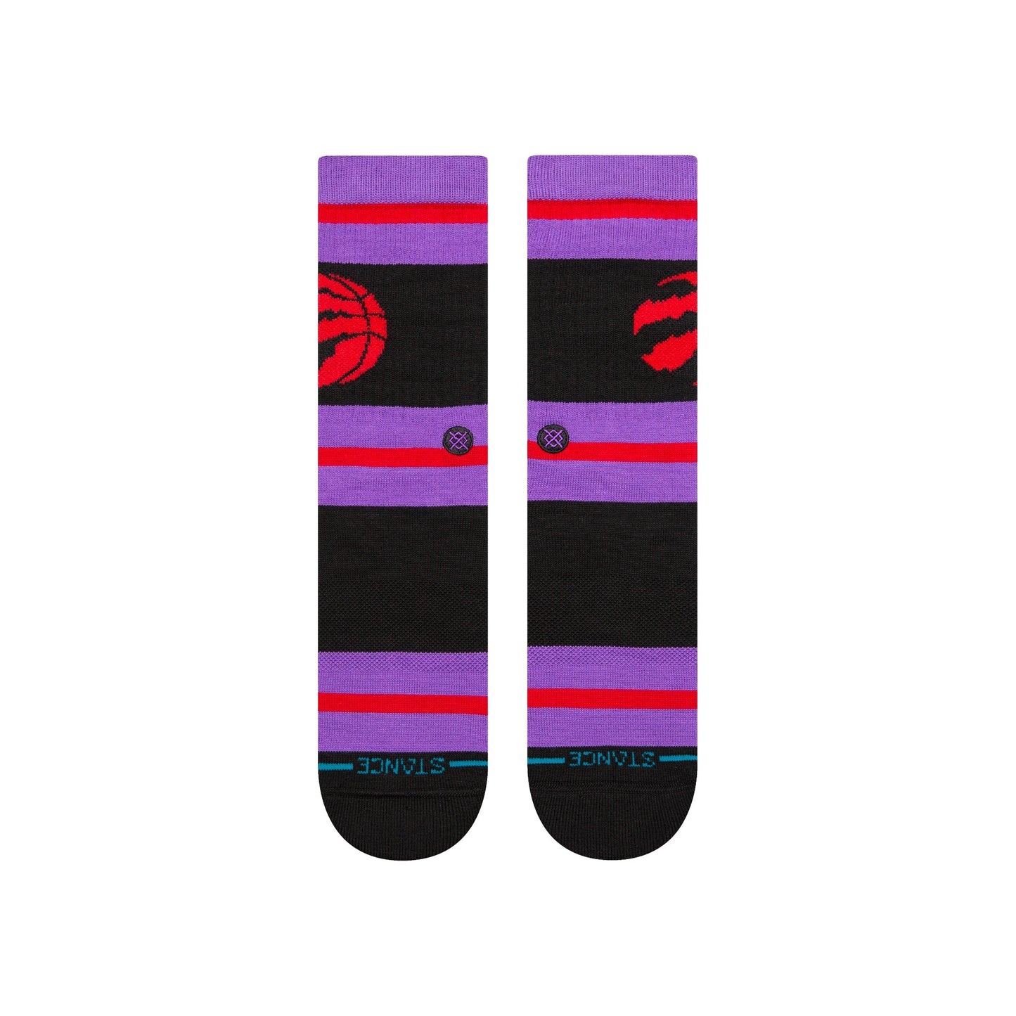 Stance Prep Toronto Raports Crew Sock Purple