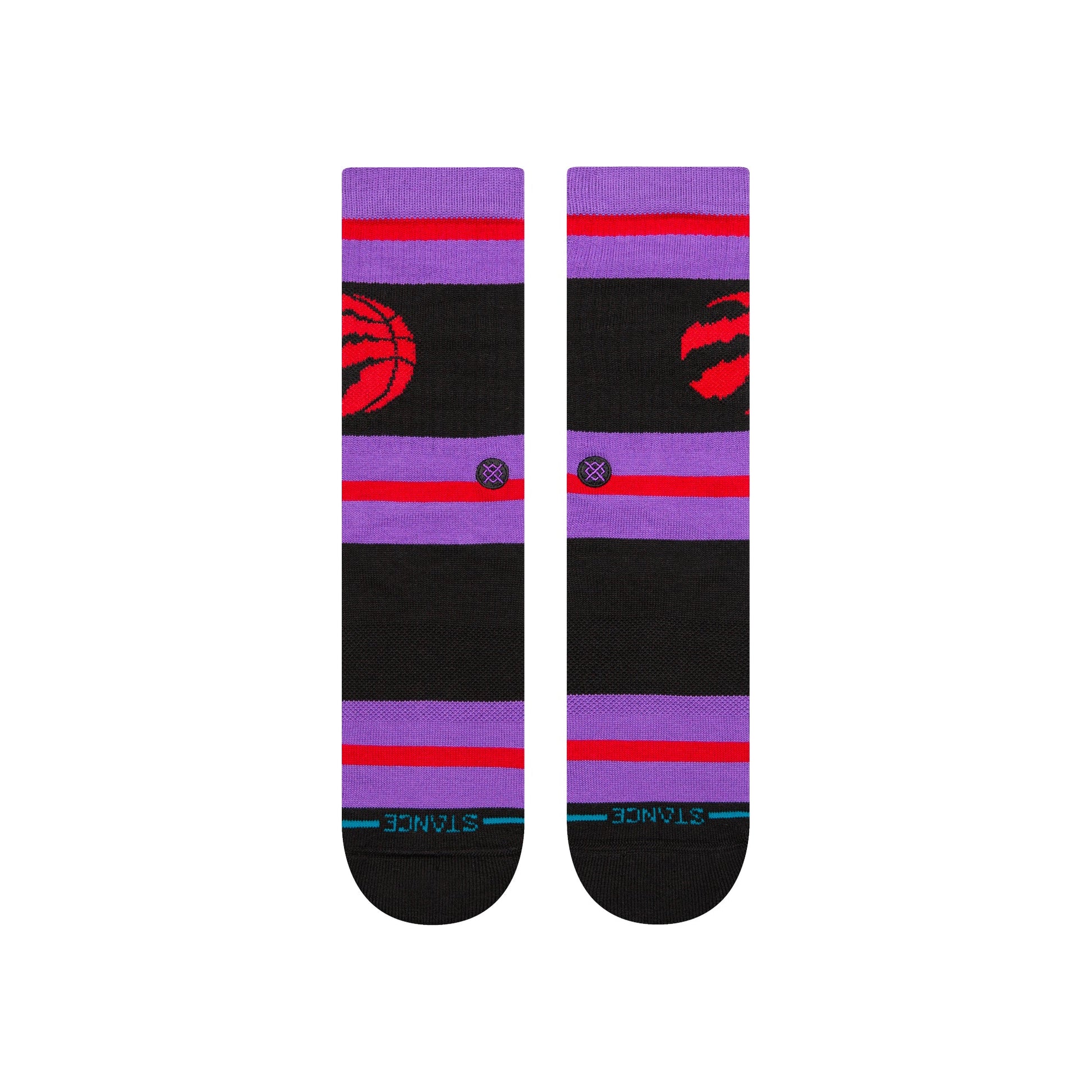 Stance Prep Toronto Raports Crew Sock Purple