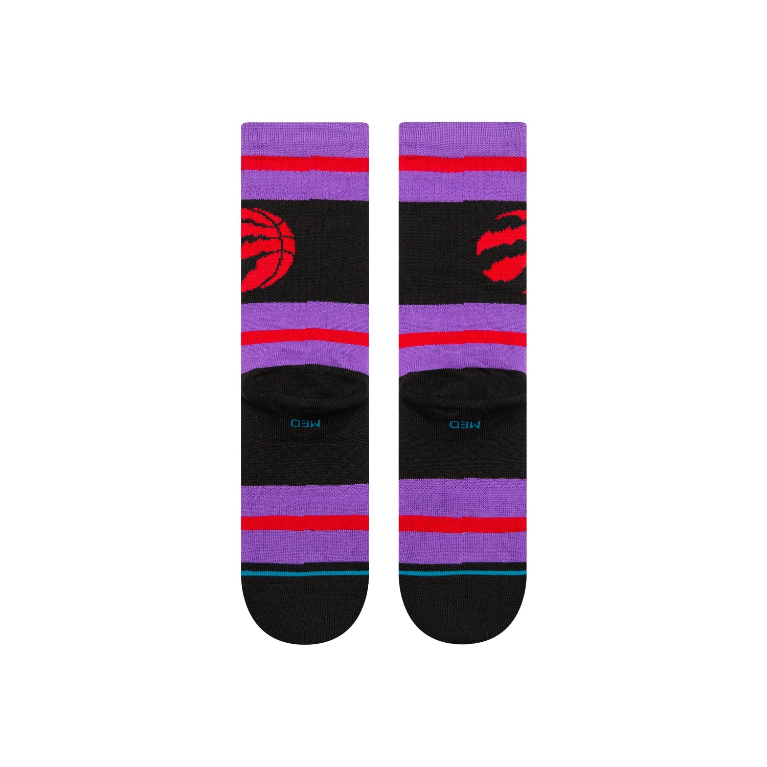 Stance Prep Toronto Raports Crew Sock Purple