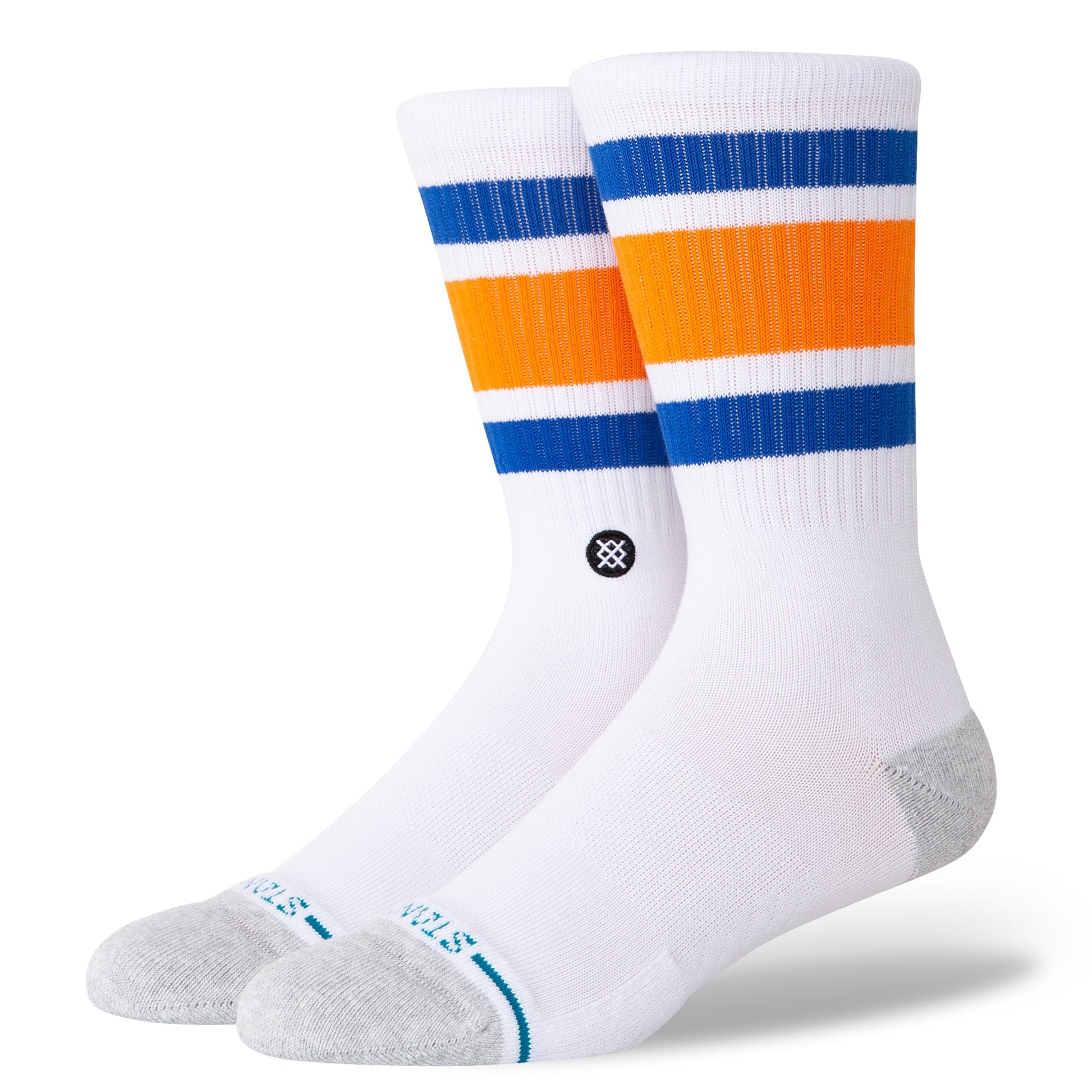 Stance Tube New York Knicks Crew Sock White