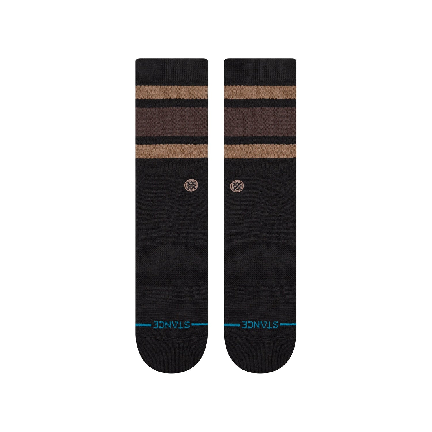 Stance Boyd Crew Sock Brown 2 