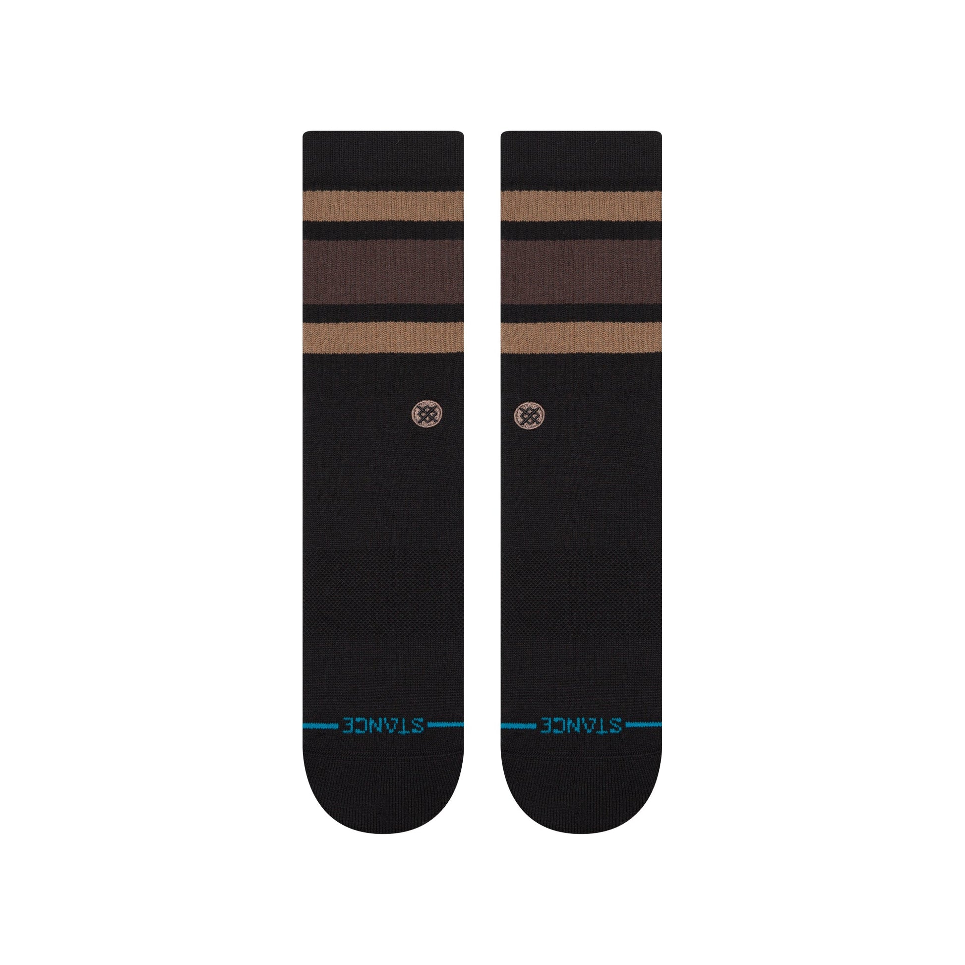 Stance Boyd Crew Sock Brown 2 