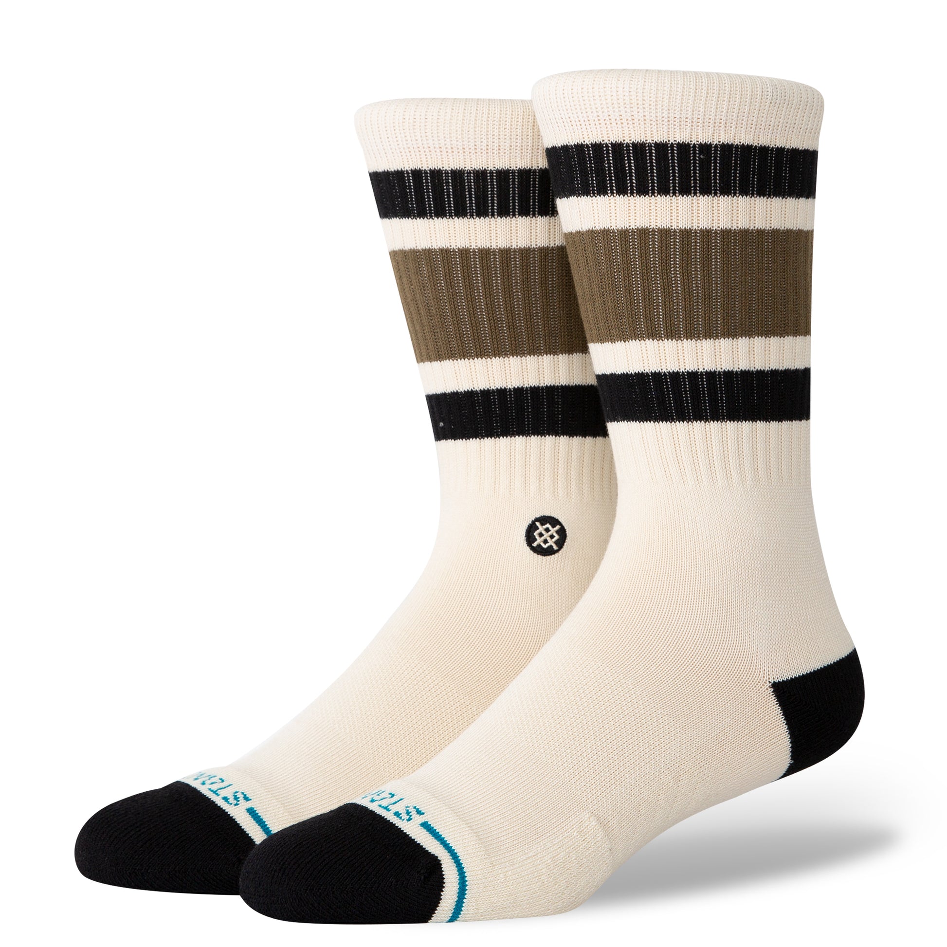 Stance Boyd St Crew Sock Olive