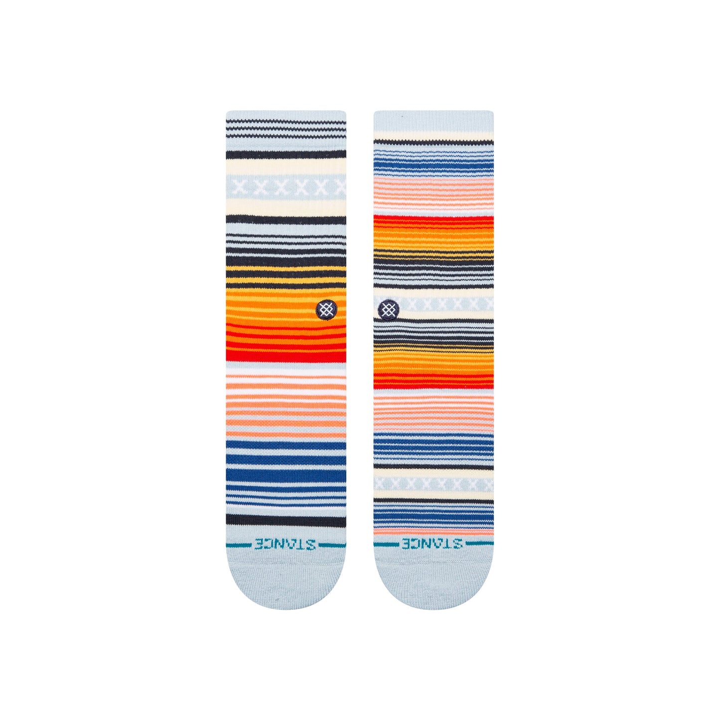 Stance Curren Crew Sock Ice Blue