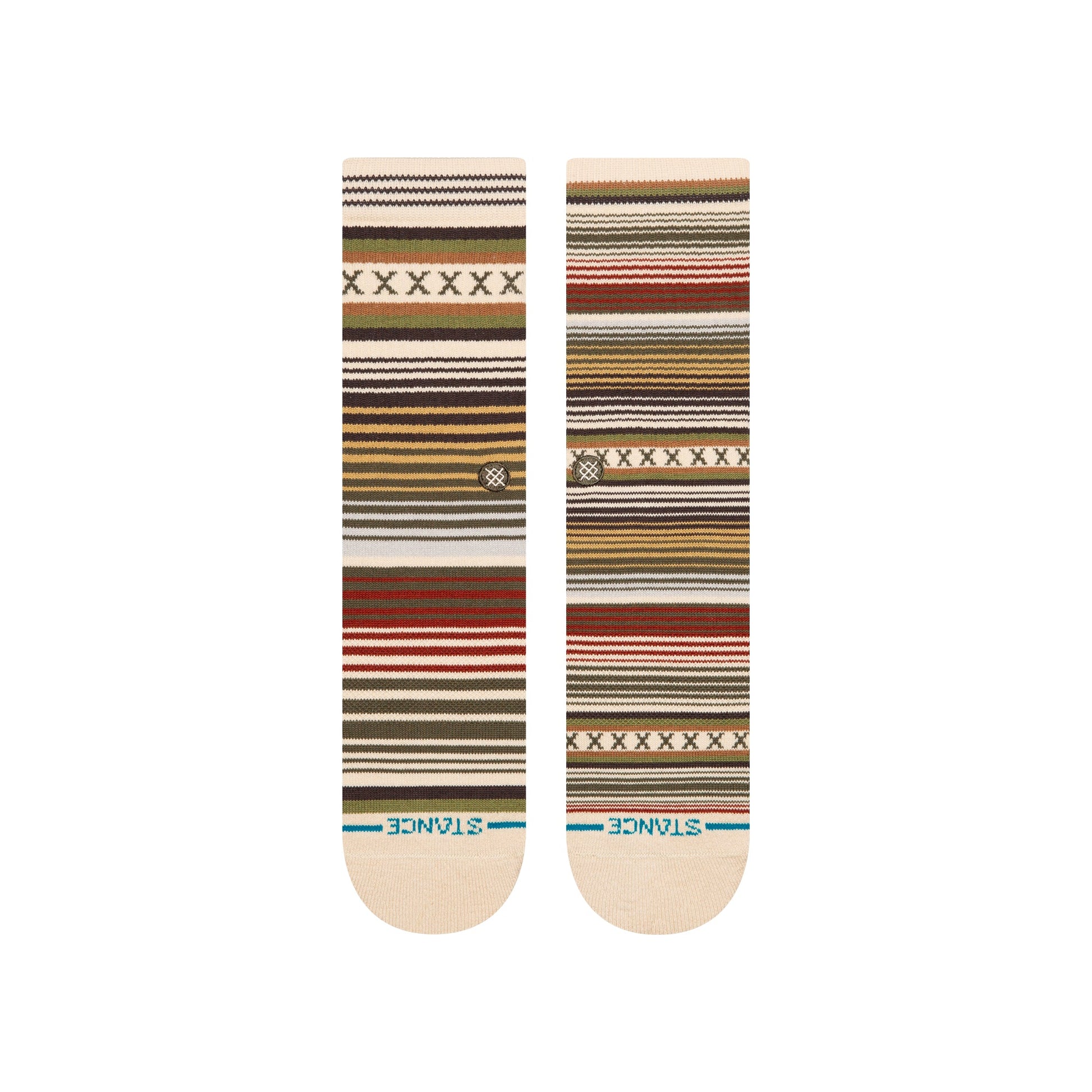 Stance Curren Crew Sock Tan 