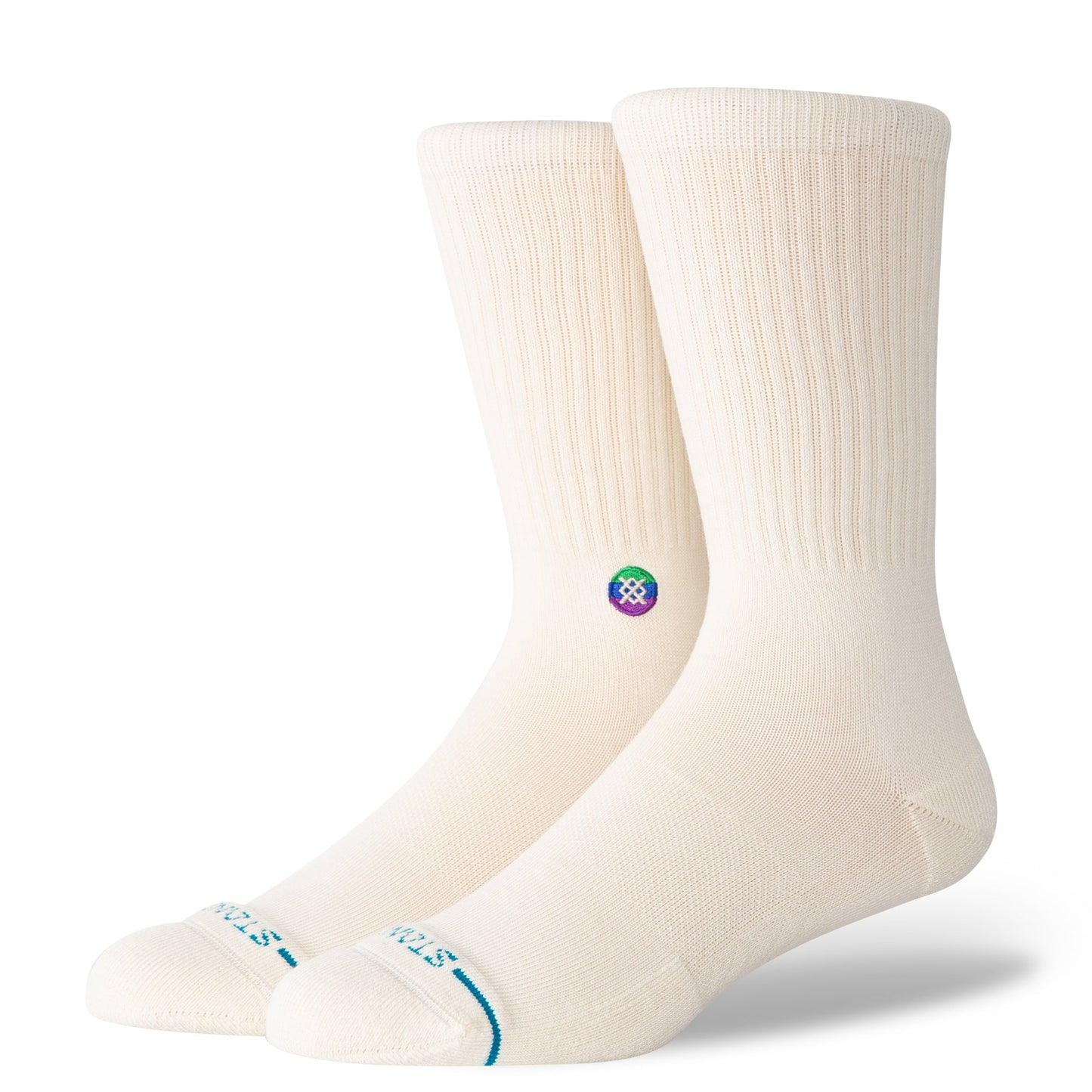 Stance Love Crew Sock White