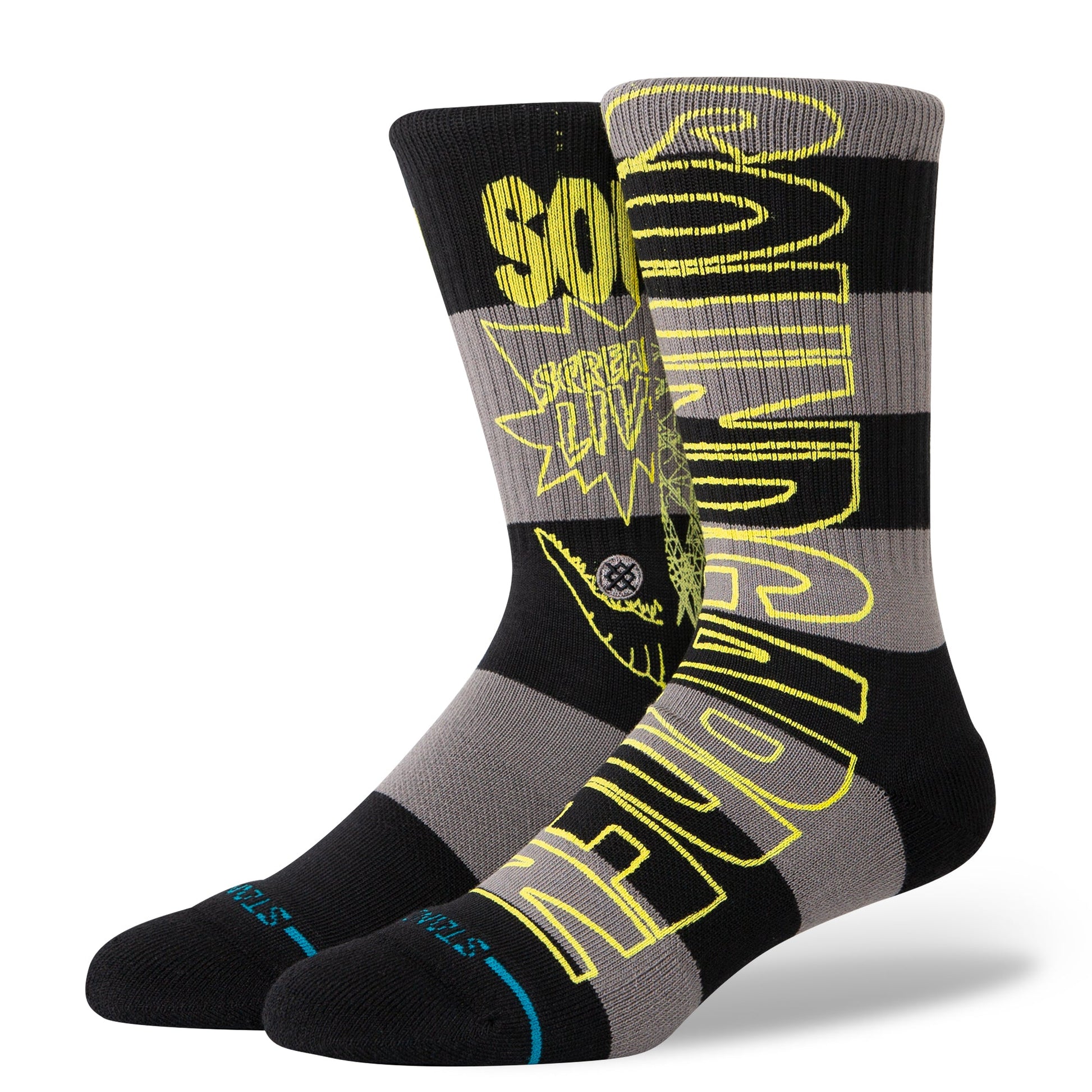 Stance Soundgarden Crew Sock Black