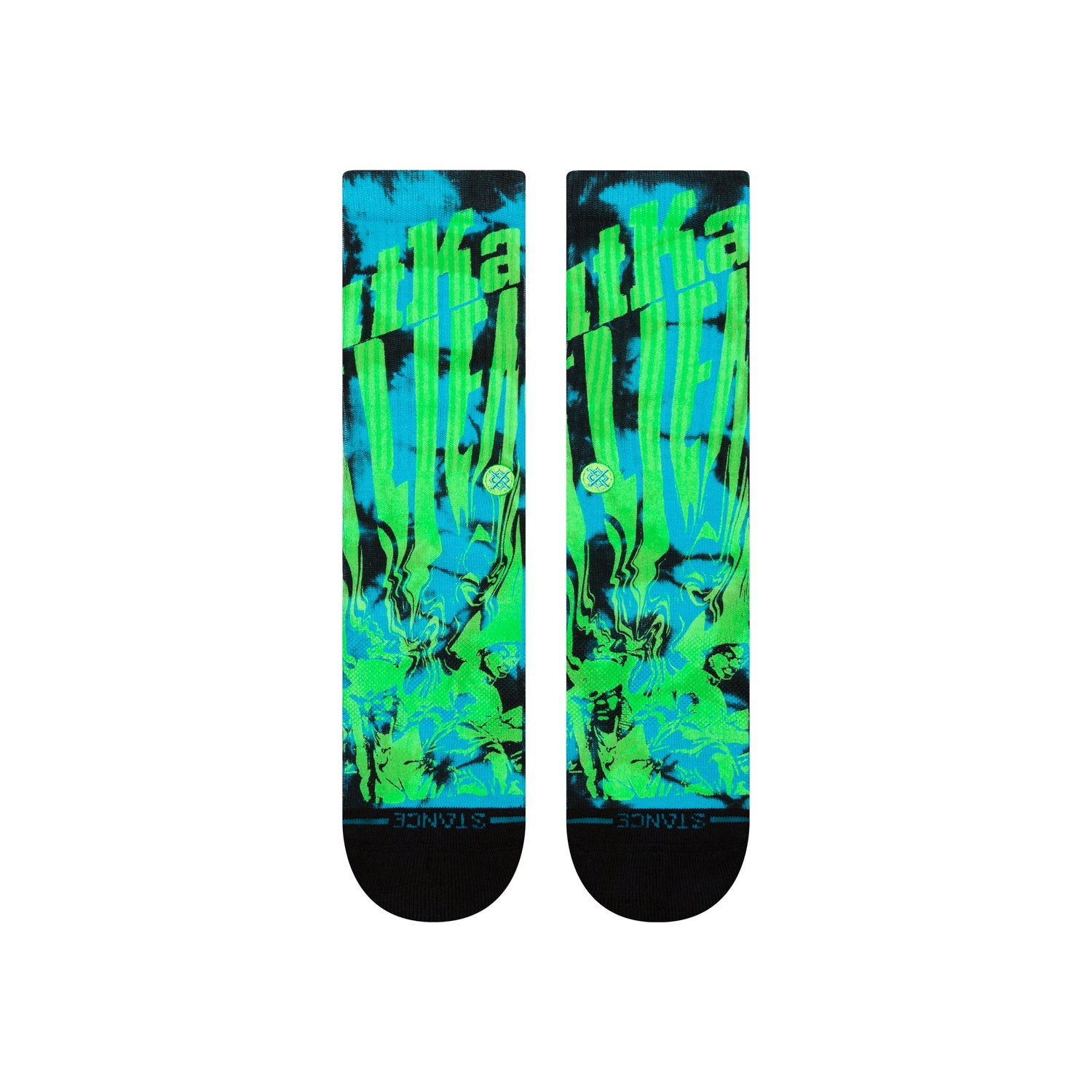 Stance Atliens Crew Sock Black