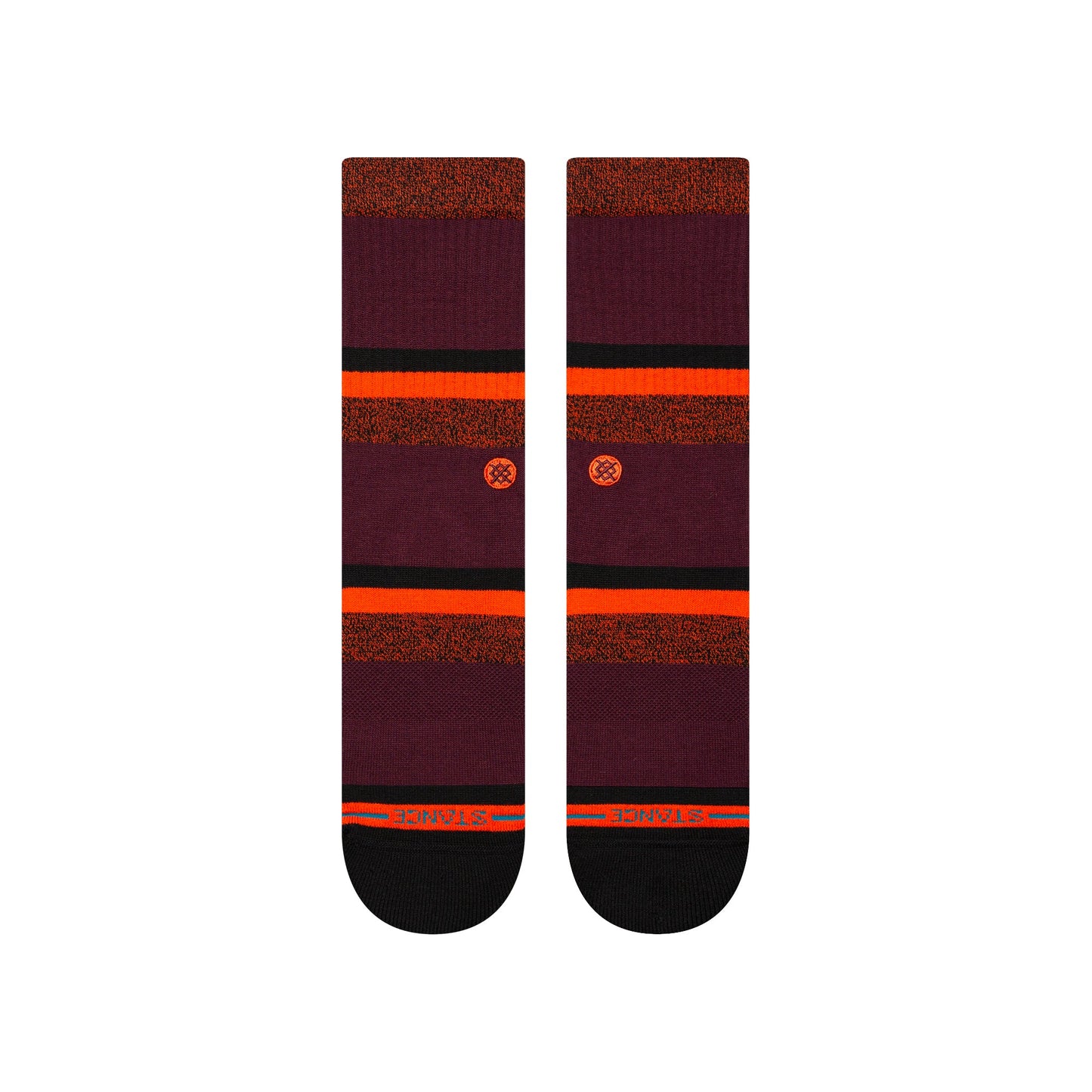 Stance Dante Crew Sock Wine