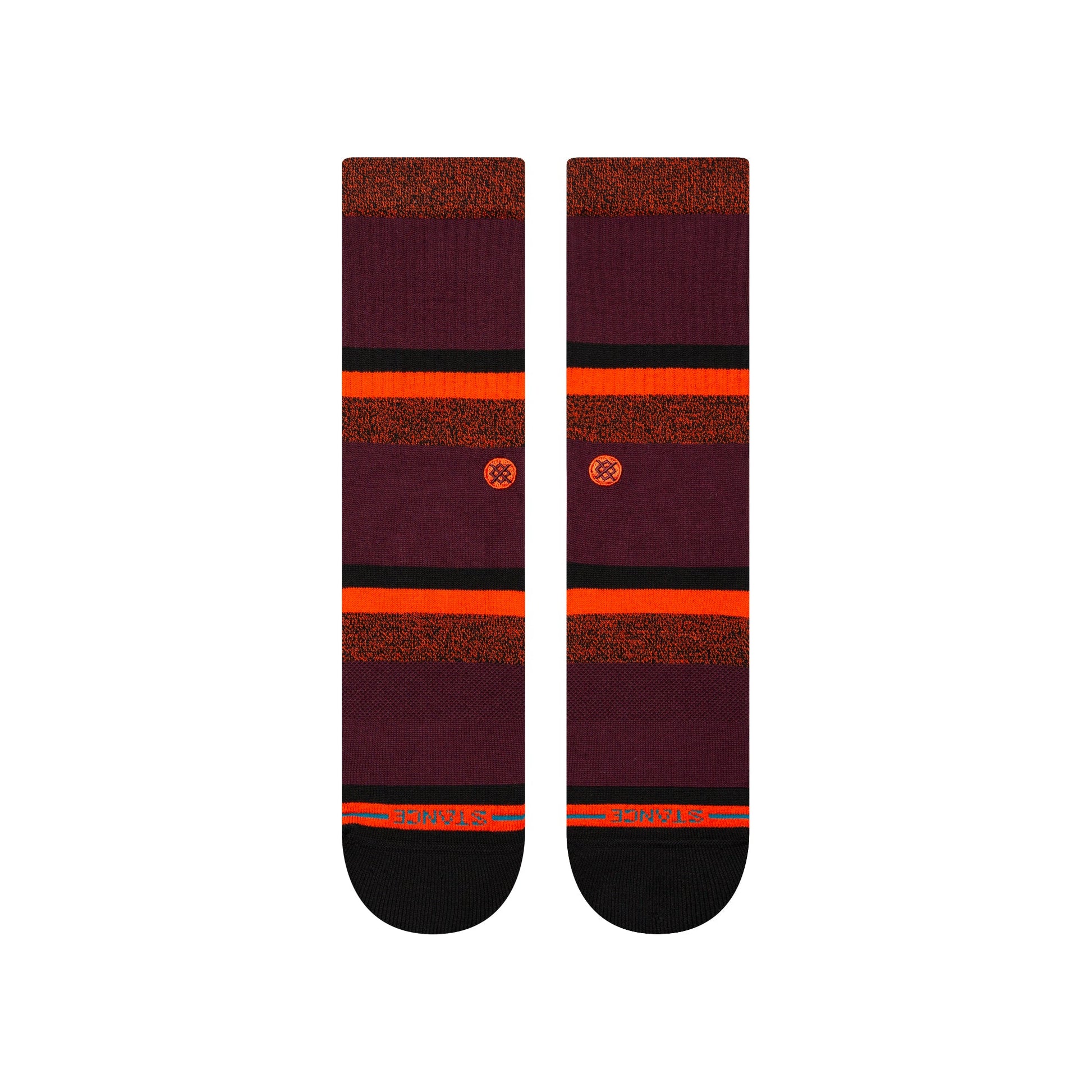 Stance Dante Crew Sock Wine