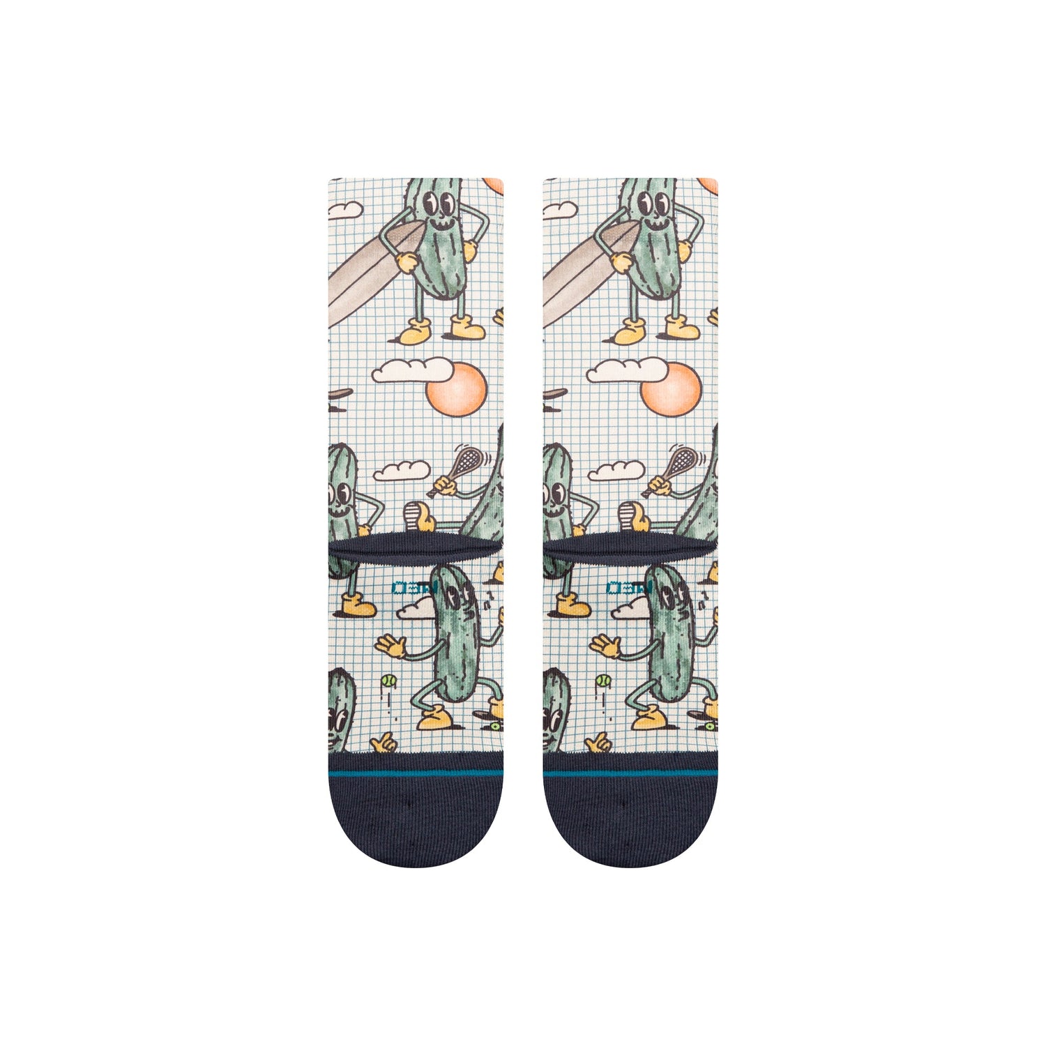 Stance Feeling Pickled Crew Sock Cream