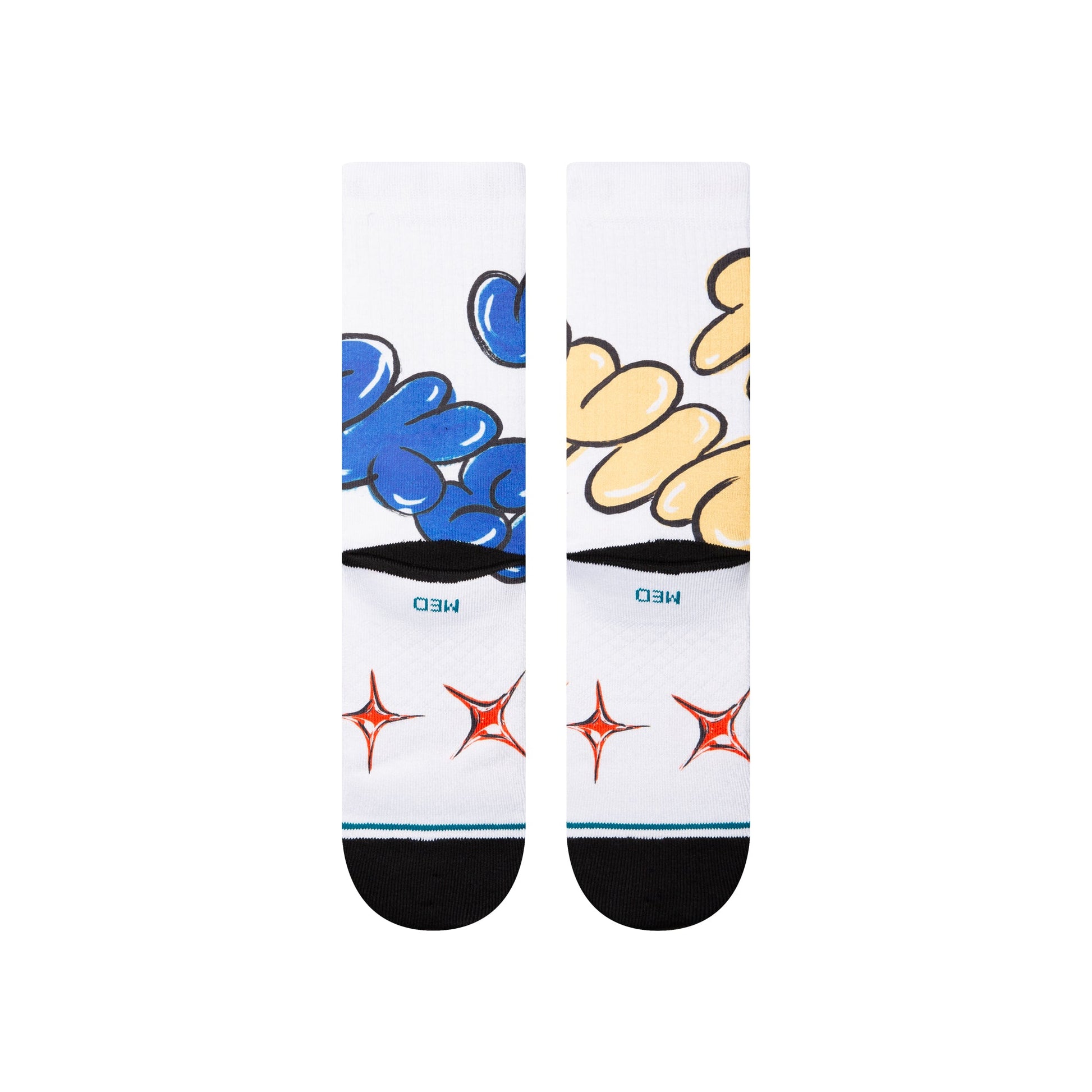 Stance Tryin Sucker Crew Sock White