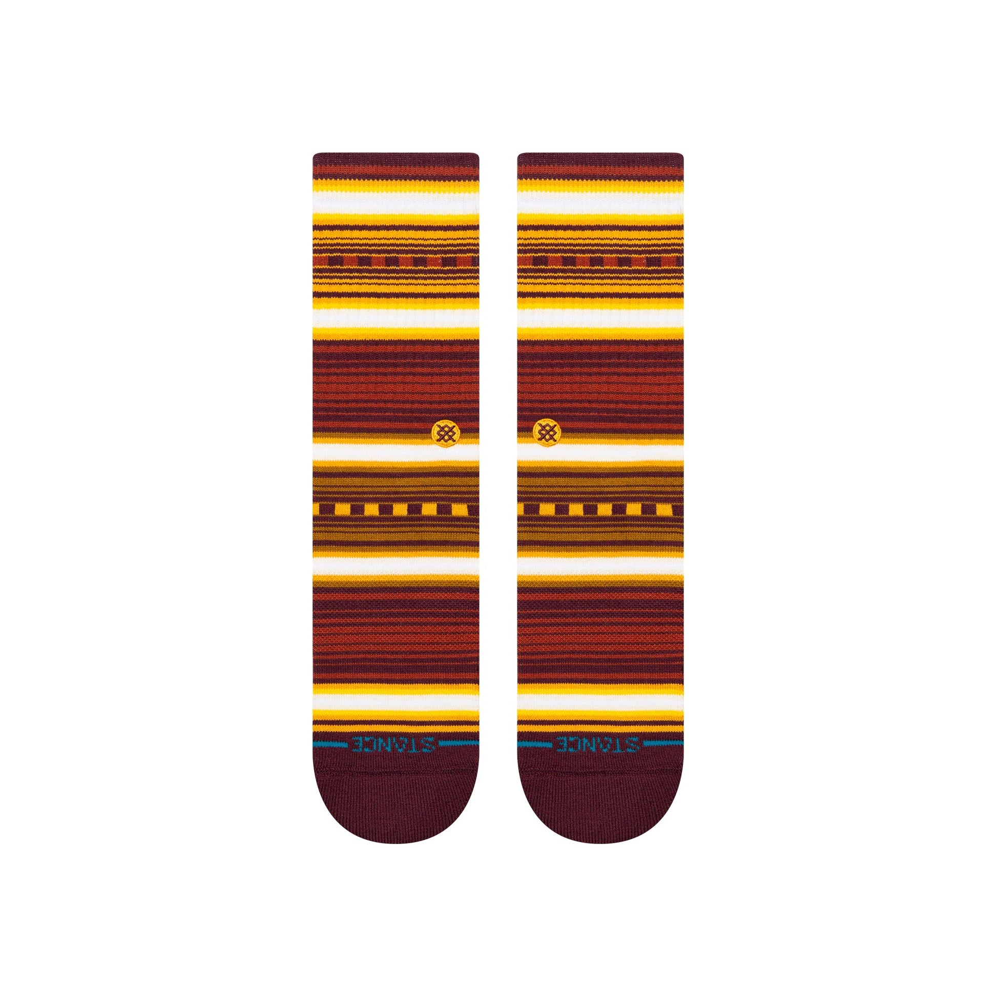 Stance Windy Pine Crew Sock Rust