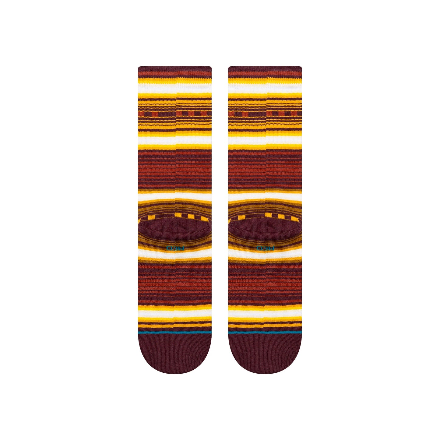 Stance Windy Pine Crew Sock Rust