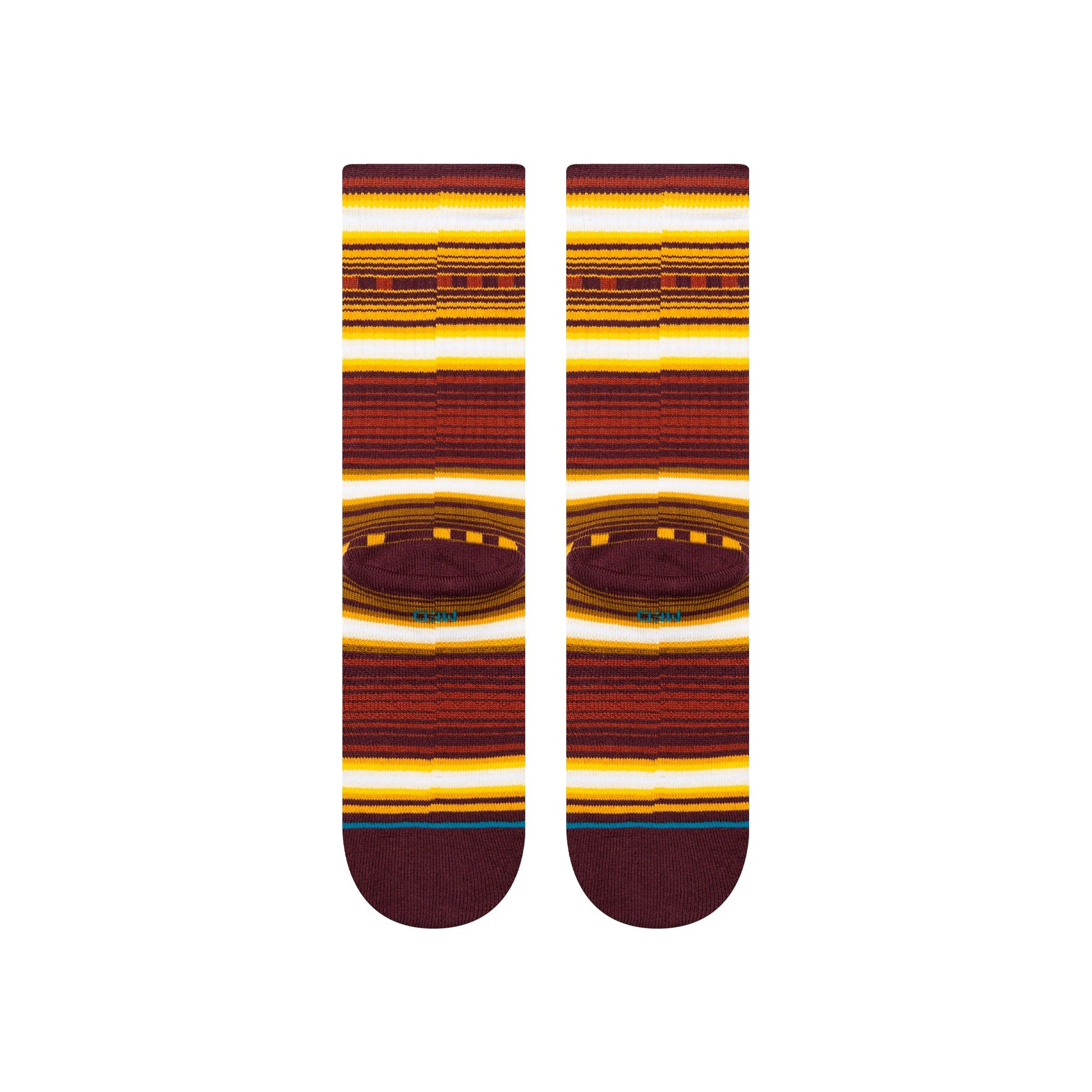 Stance Windy Pine Crew Sock Rust