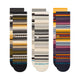 Stance Curren Crew Sock 3 Pack Forest 