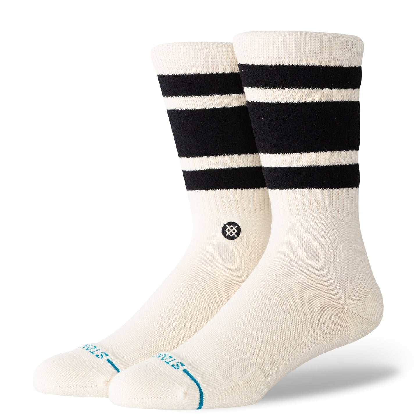 Stance Boyd Cosy Crew Sock Black White 