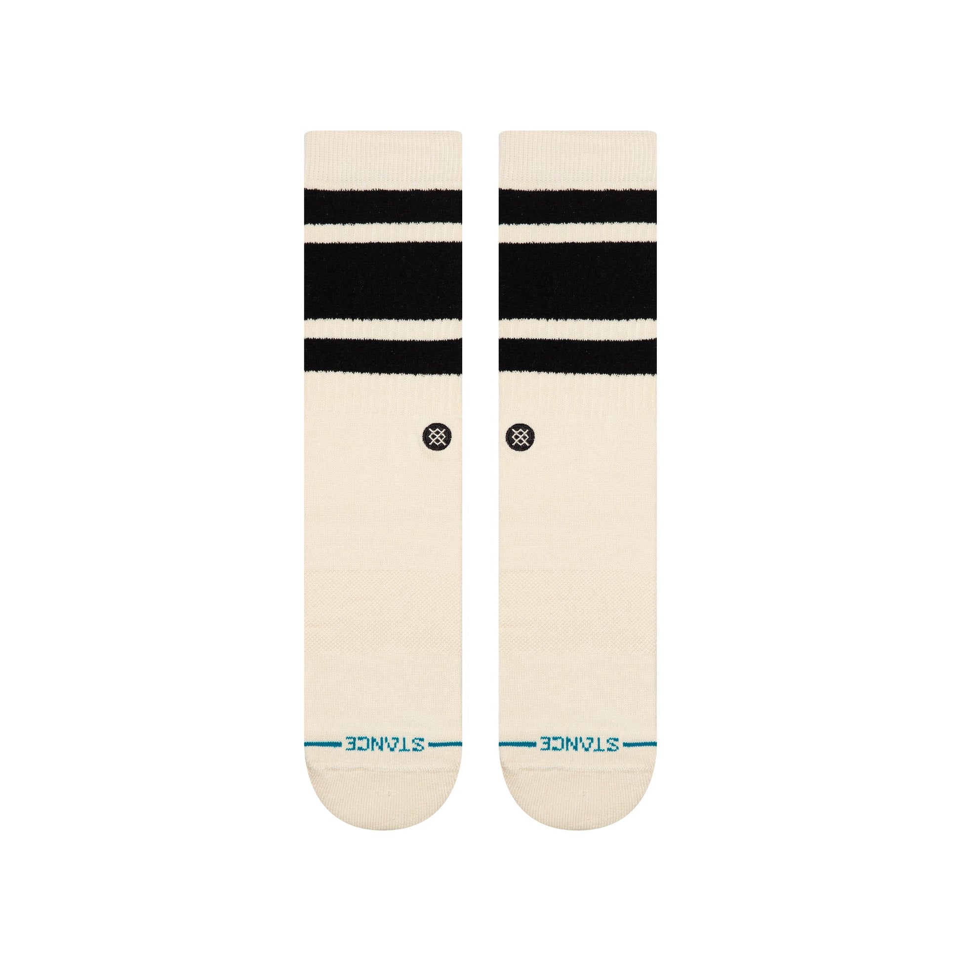 Stance Boyd Cosy Crew Sock Black White 