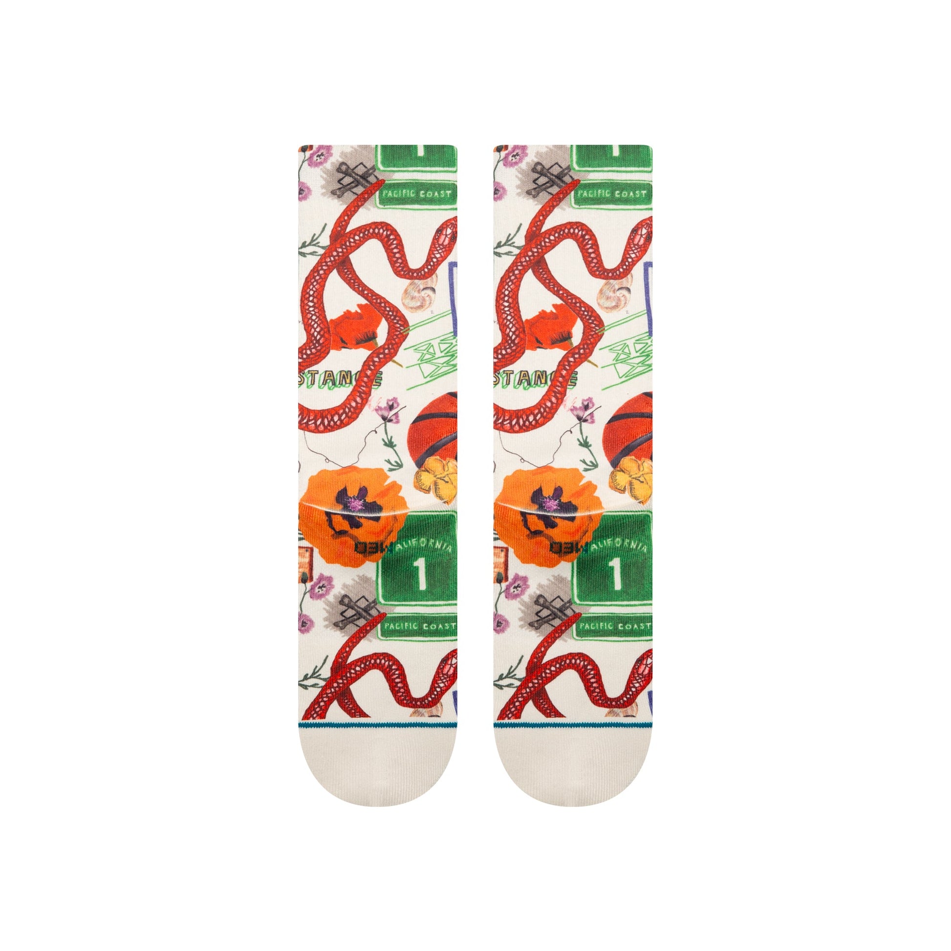 Stance Calication Crew Sock Canvas 