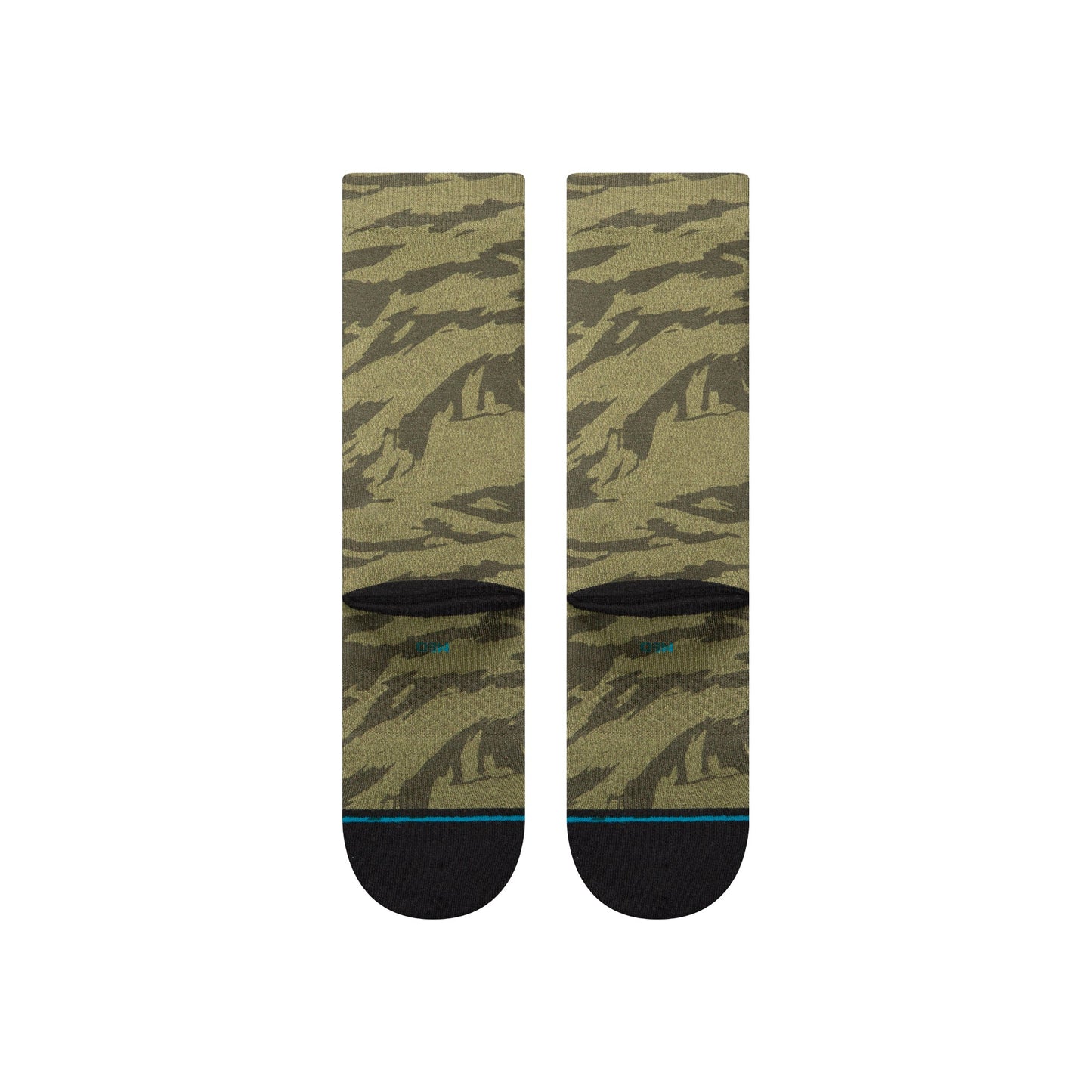 Stance Camoblend Crew Sock Dark Green 