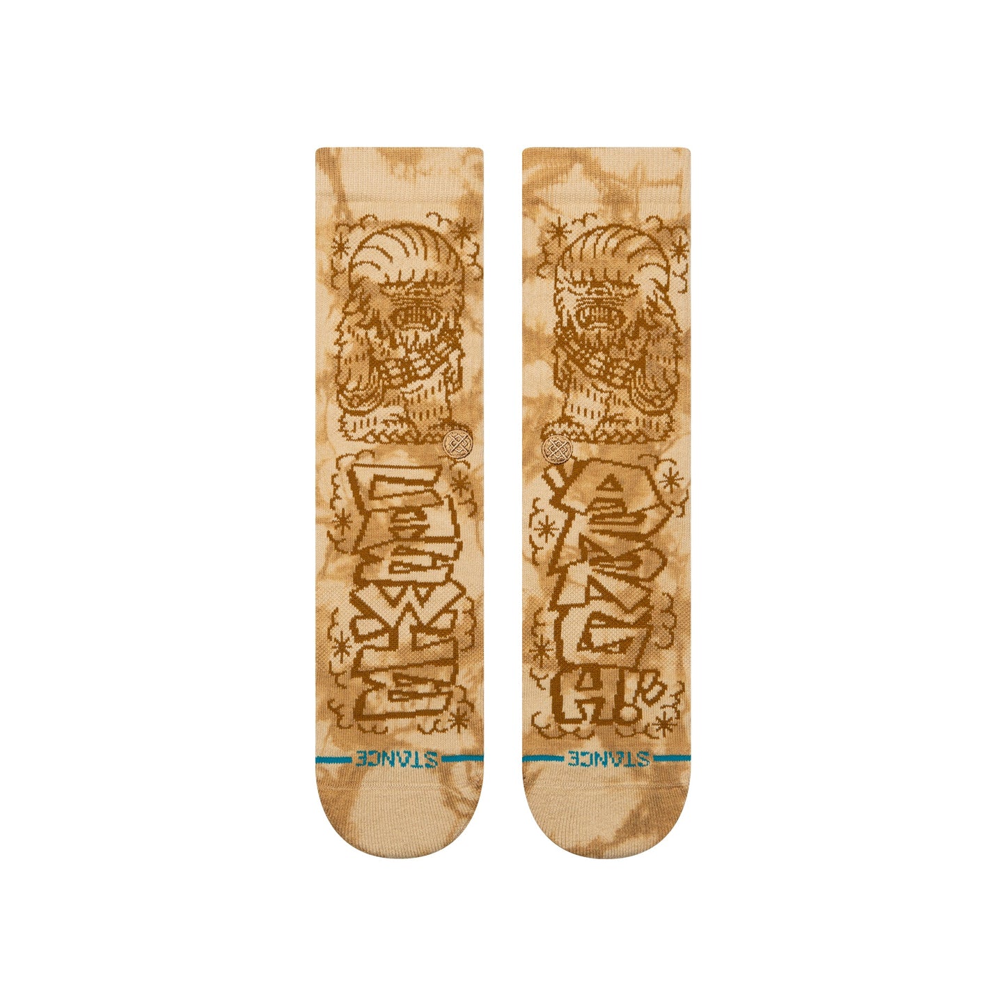 Stance Dj Chewie Crew Sock Sand 