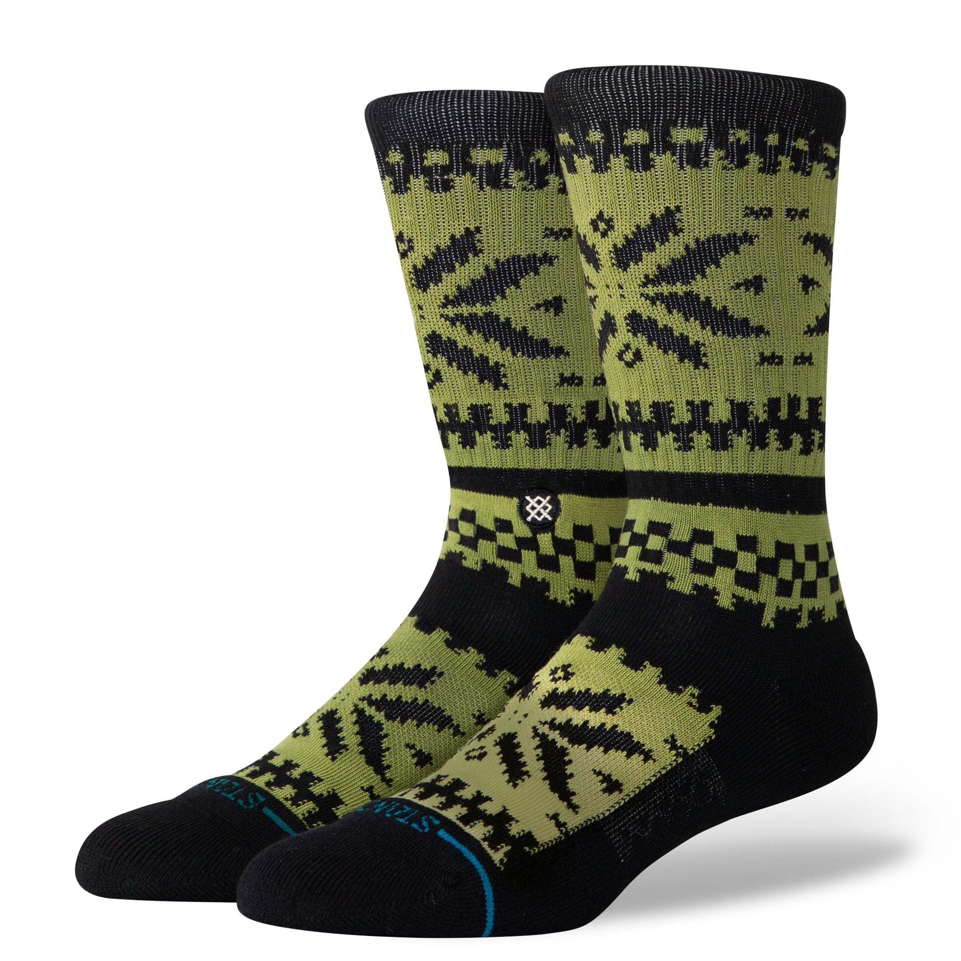 Stance Eureka Crew Sock Green 