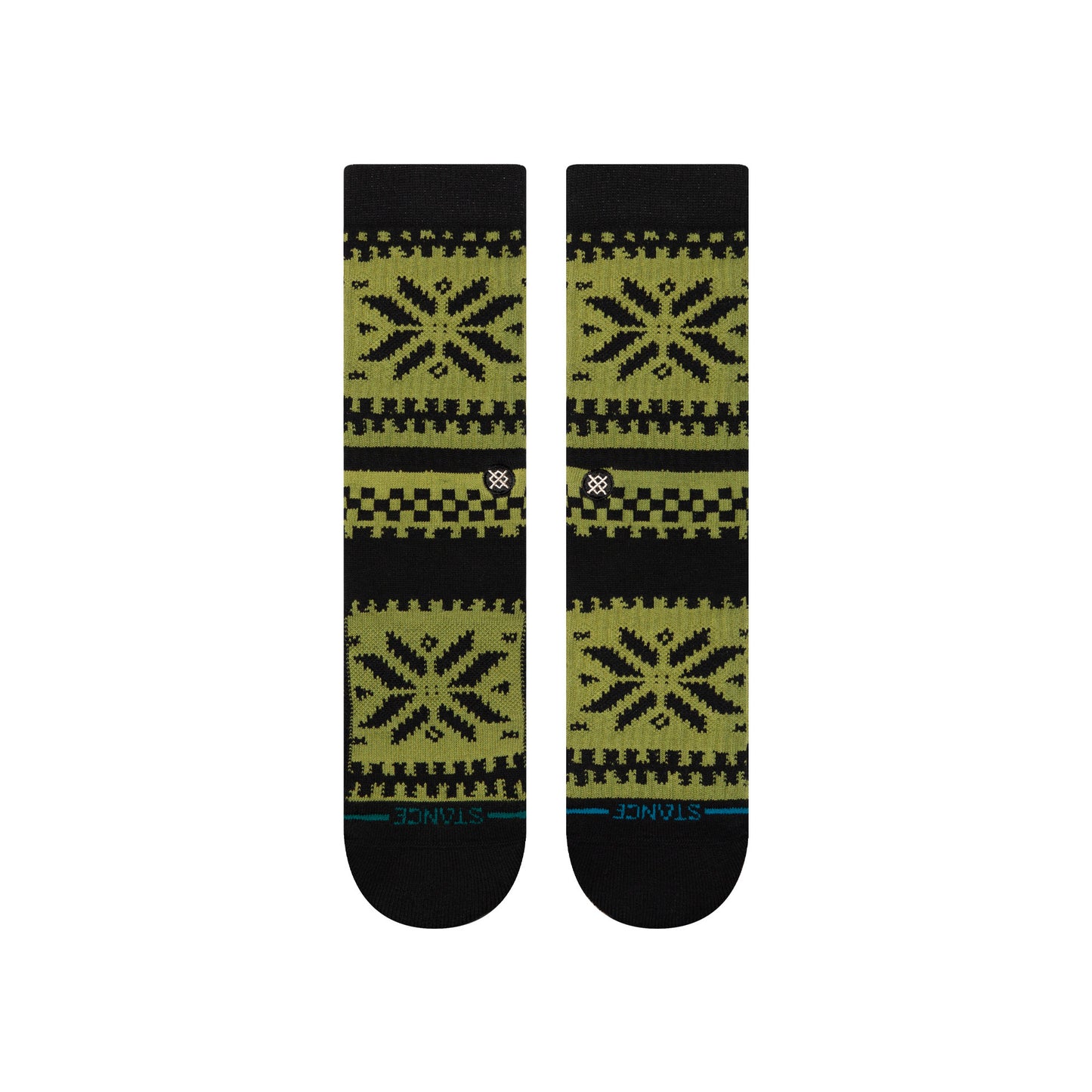 Stance Eureka Crew Sock Green 