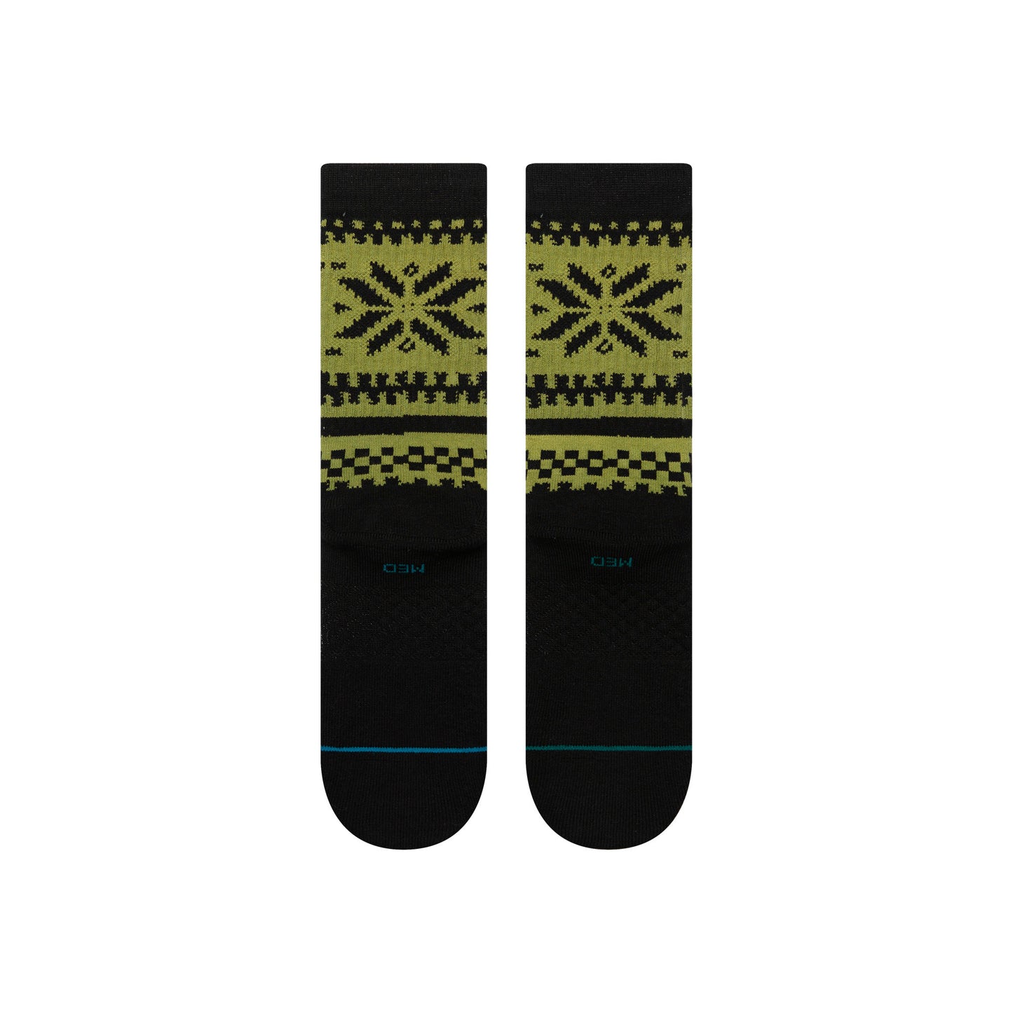 Stance Eureka Crew Sock Green 