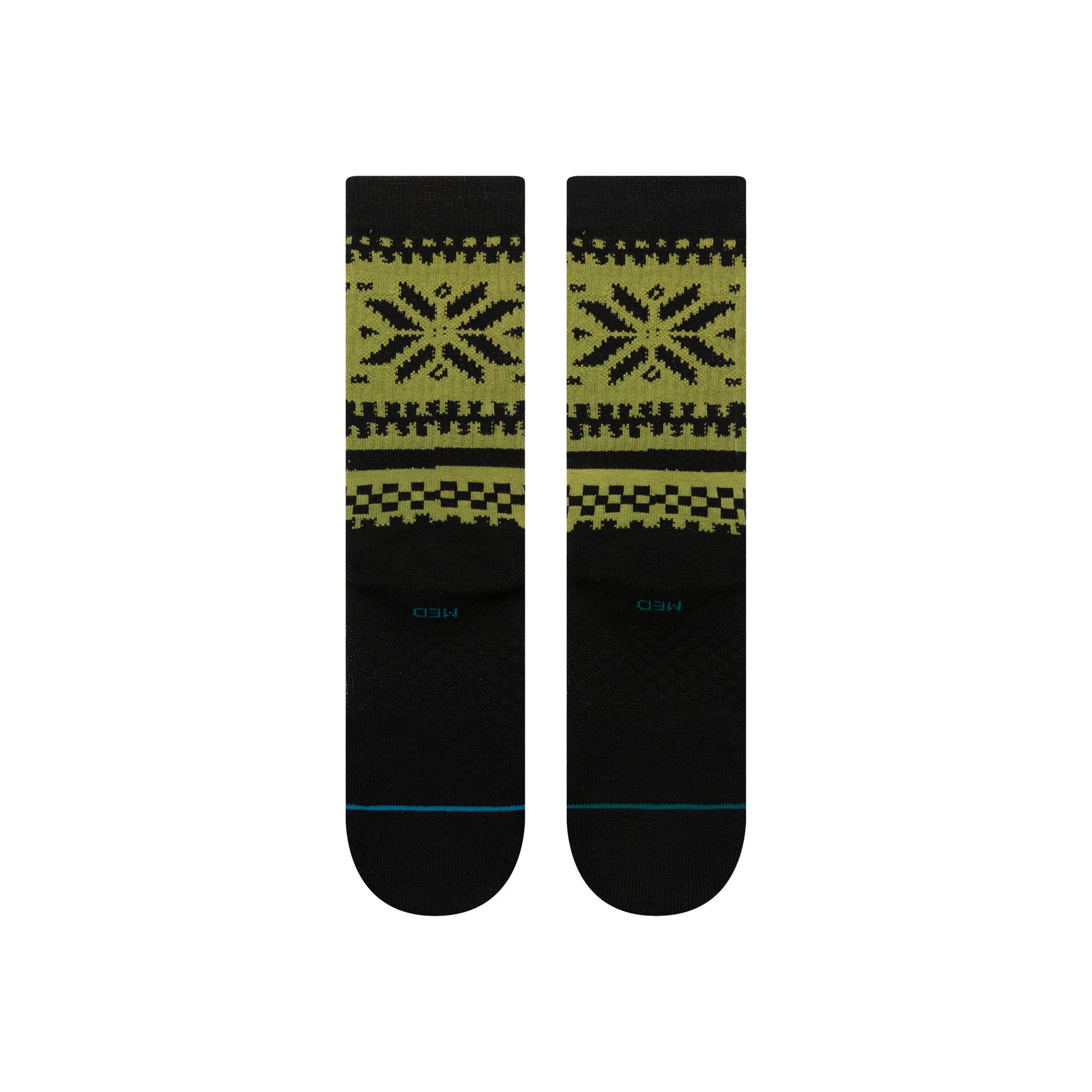 Stance Eureka Crew Sock Green 