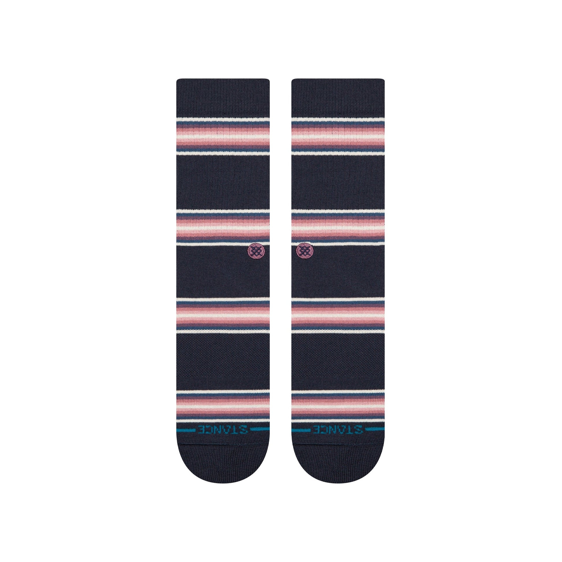 Stance Hill Top Crew Sock Navy 