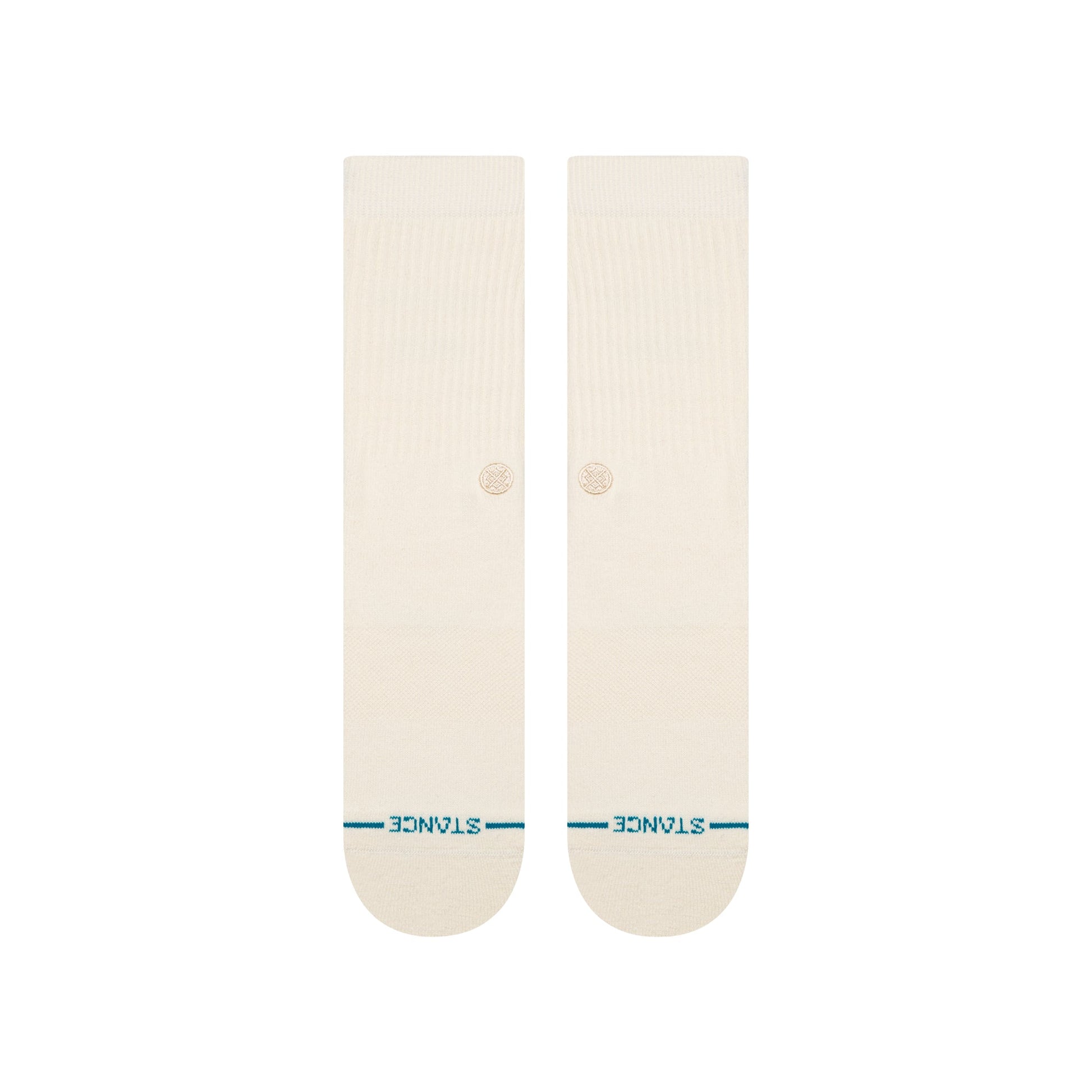 Stance Icon Organic Crew Sock Canvas 