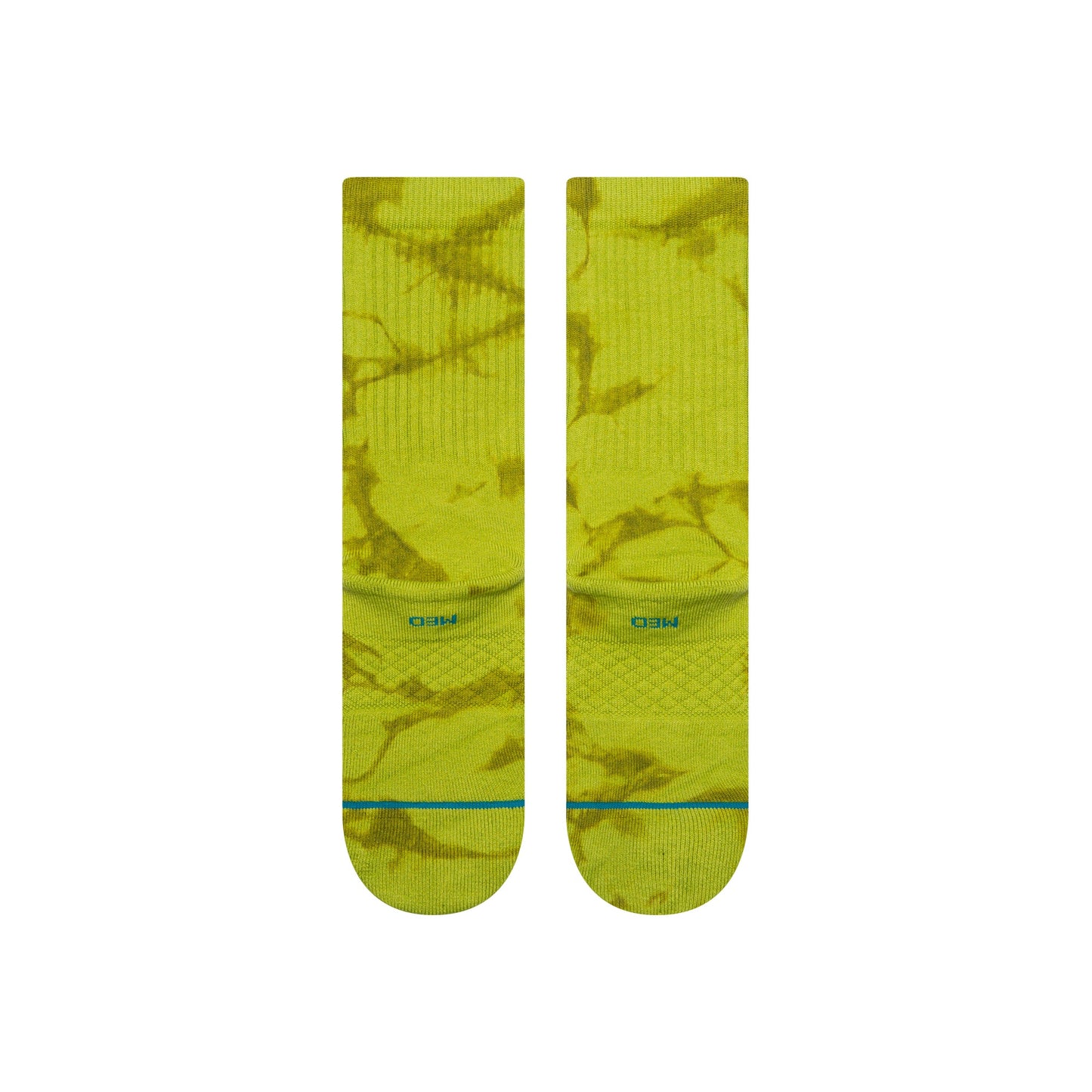 Stance Icon Dye Crew Sock Green 