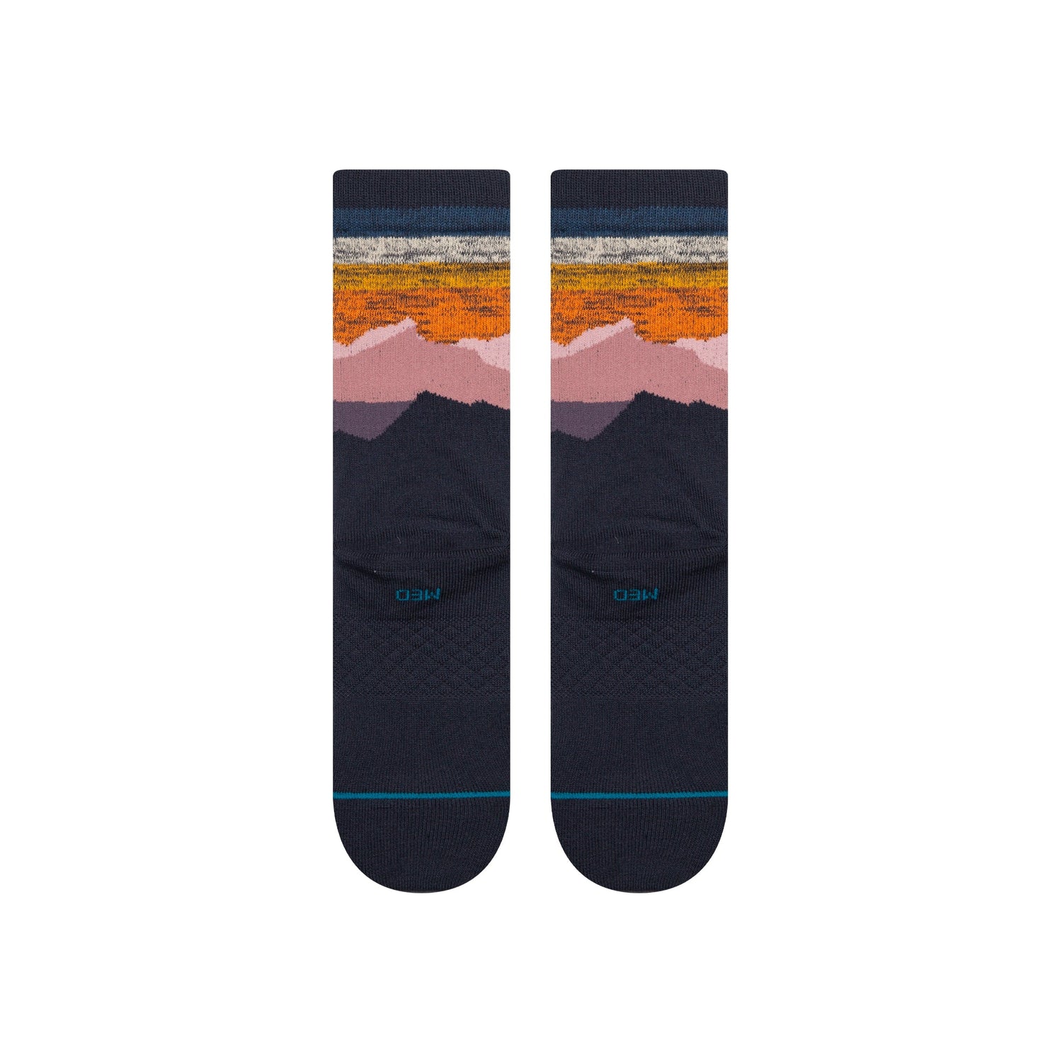 Stance Saddleback Crew Sock Navy 