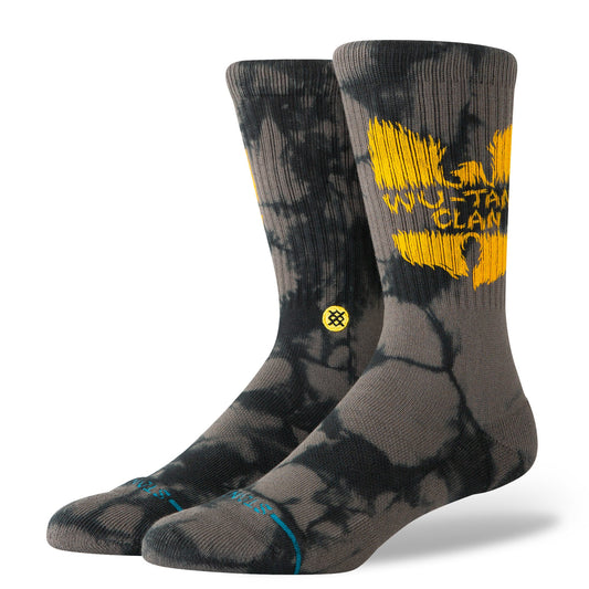 Stance Shaolin Slums Crew Sock Black 