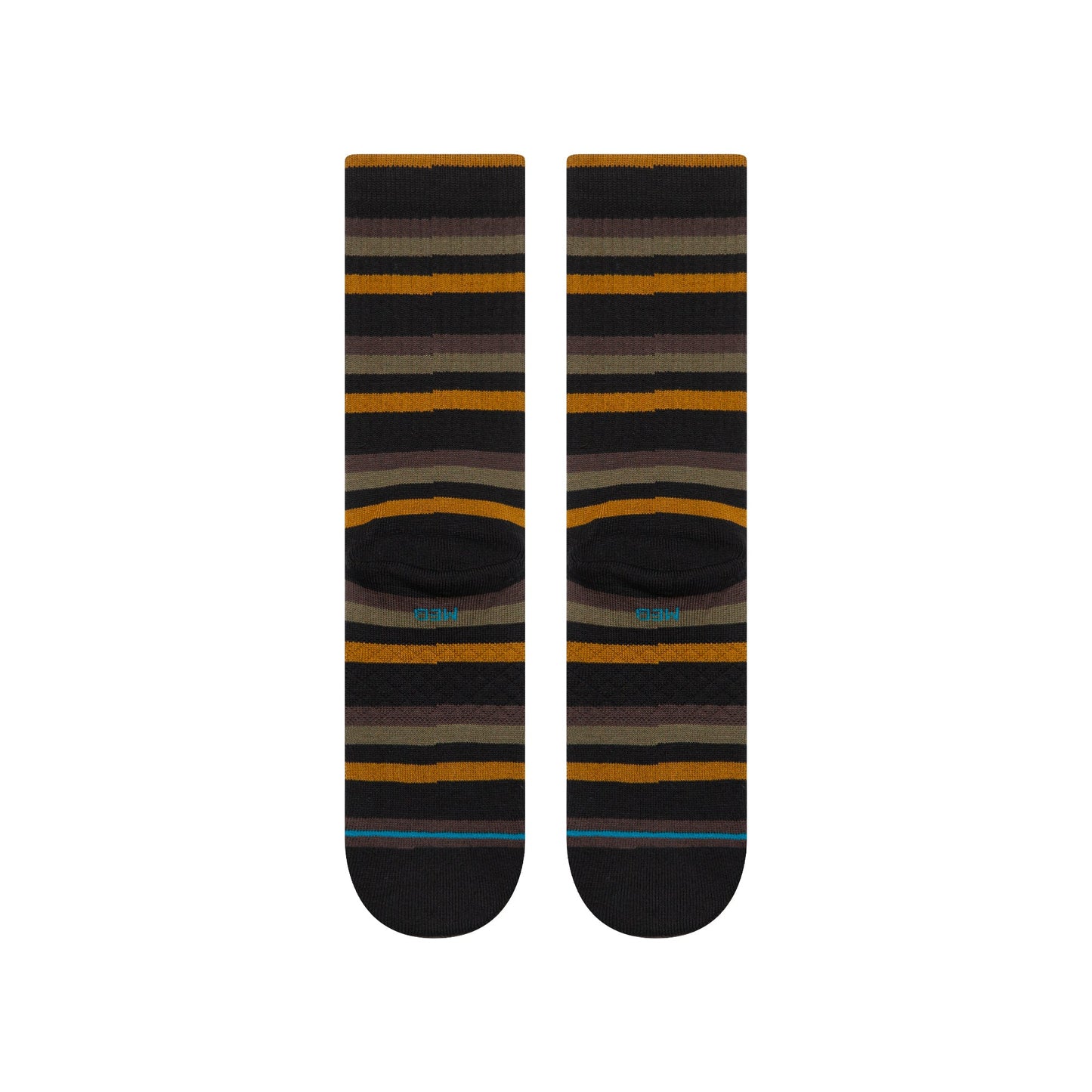 Stance Slipping Crew Sock Black 