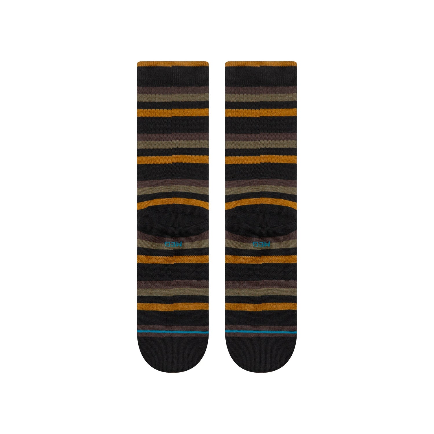 Stance Slipping Crew Sock Black 