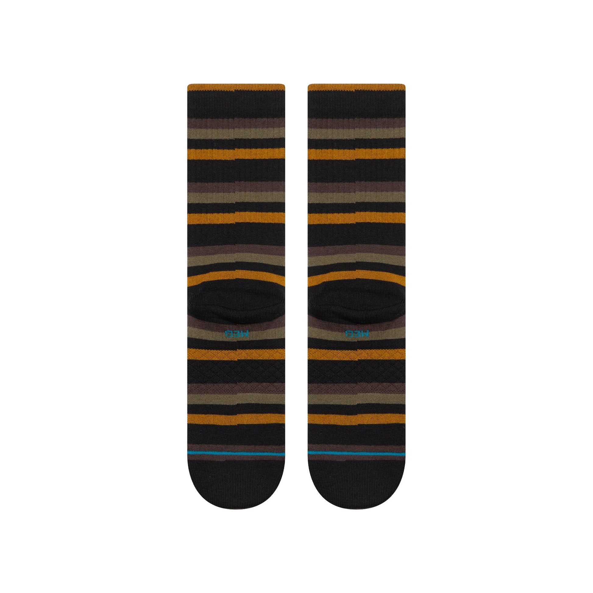 Stance Slipping Crew Sock Black 