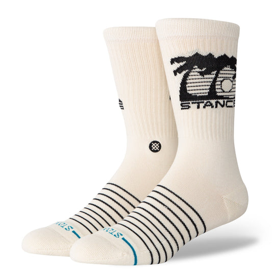 Stance Street Sign Crew Sock Canvas 