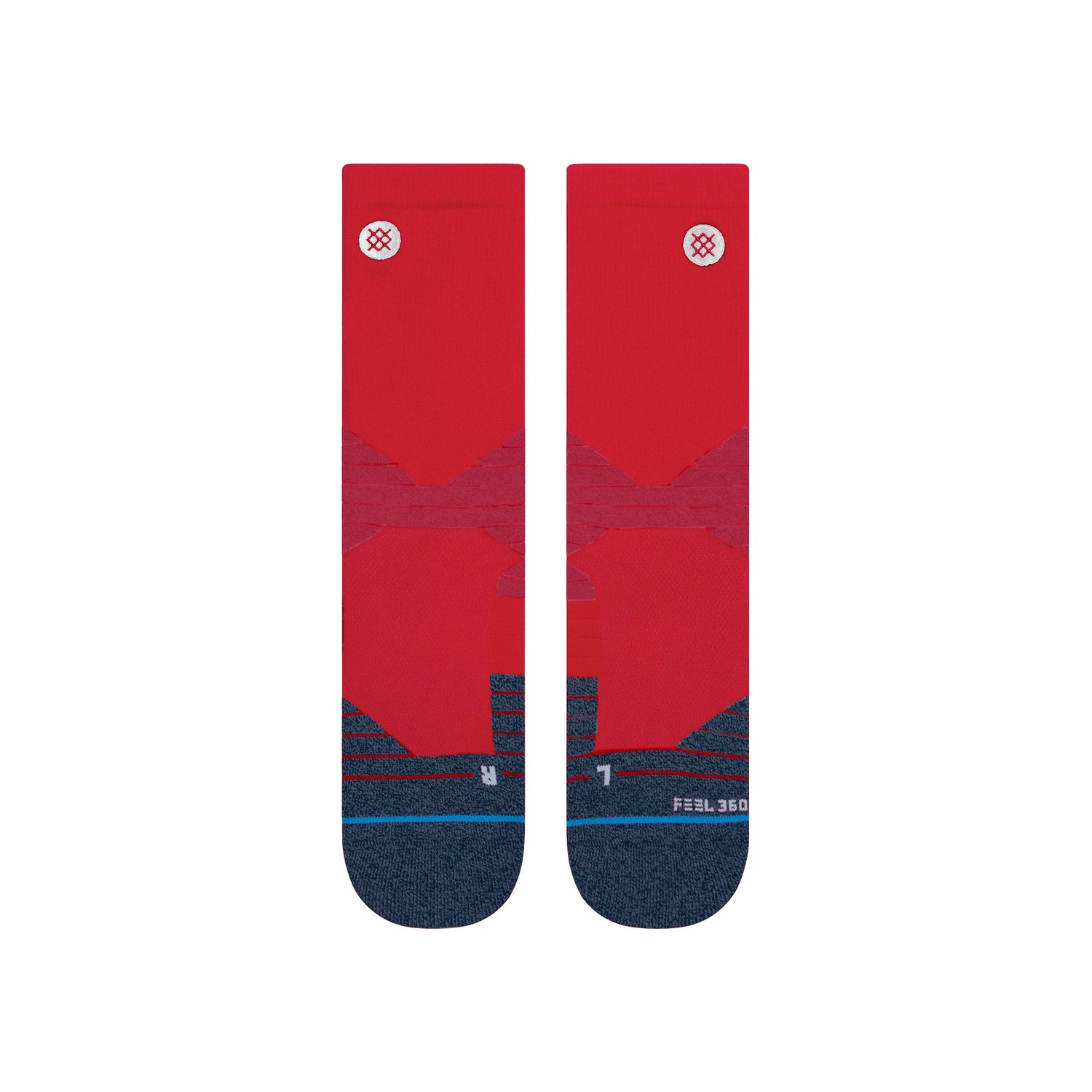 Stance Icon Sport Crew Sock Red – Stance Europe