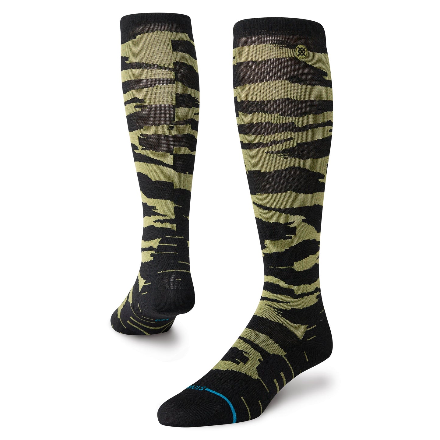 Stance Creeky Meadow Ultra Light Wool Sock Black